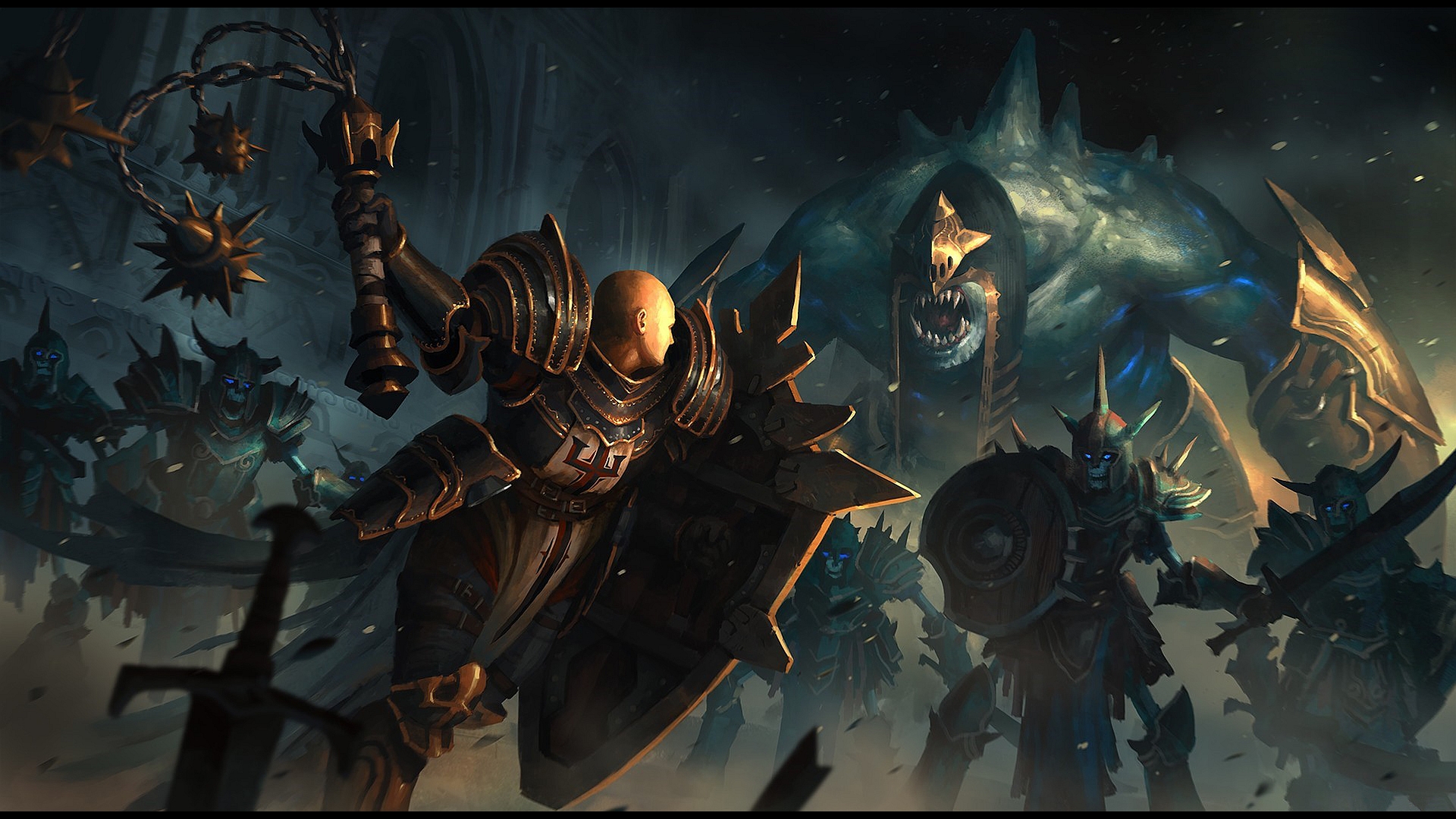 video game, diablo iii: reaper of souls, crusader (diablo iii), diablo images