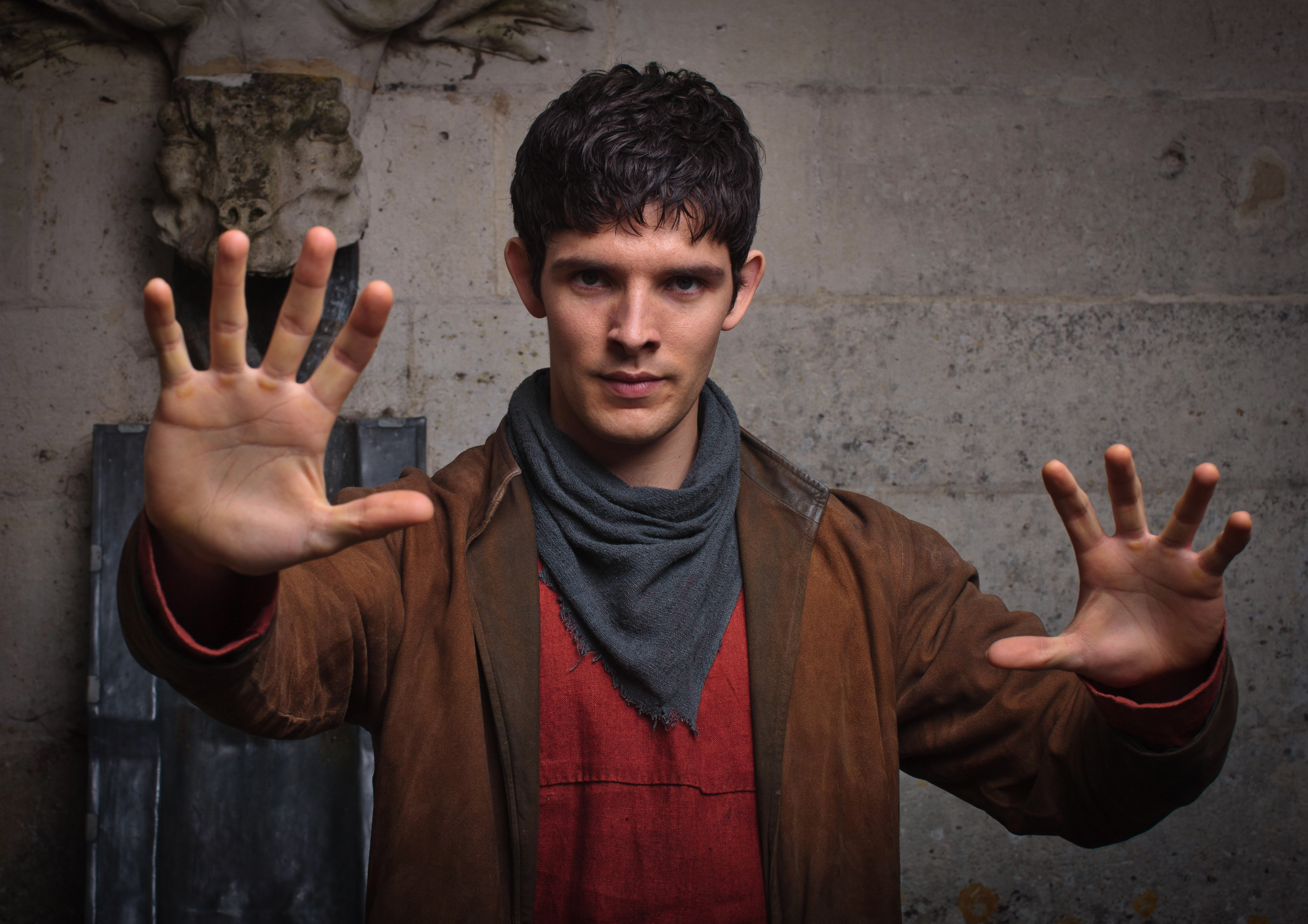 Download mobile wallpaper Tv Show, Colin Morgan, Merlin, Merlin (Merlin) for free.