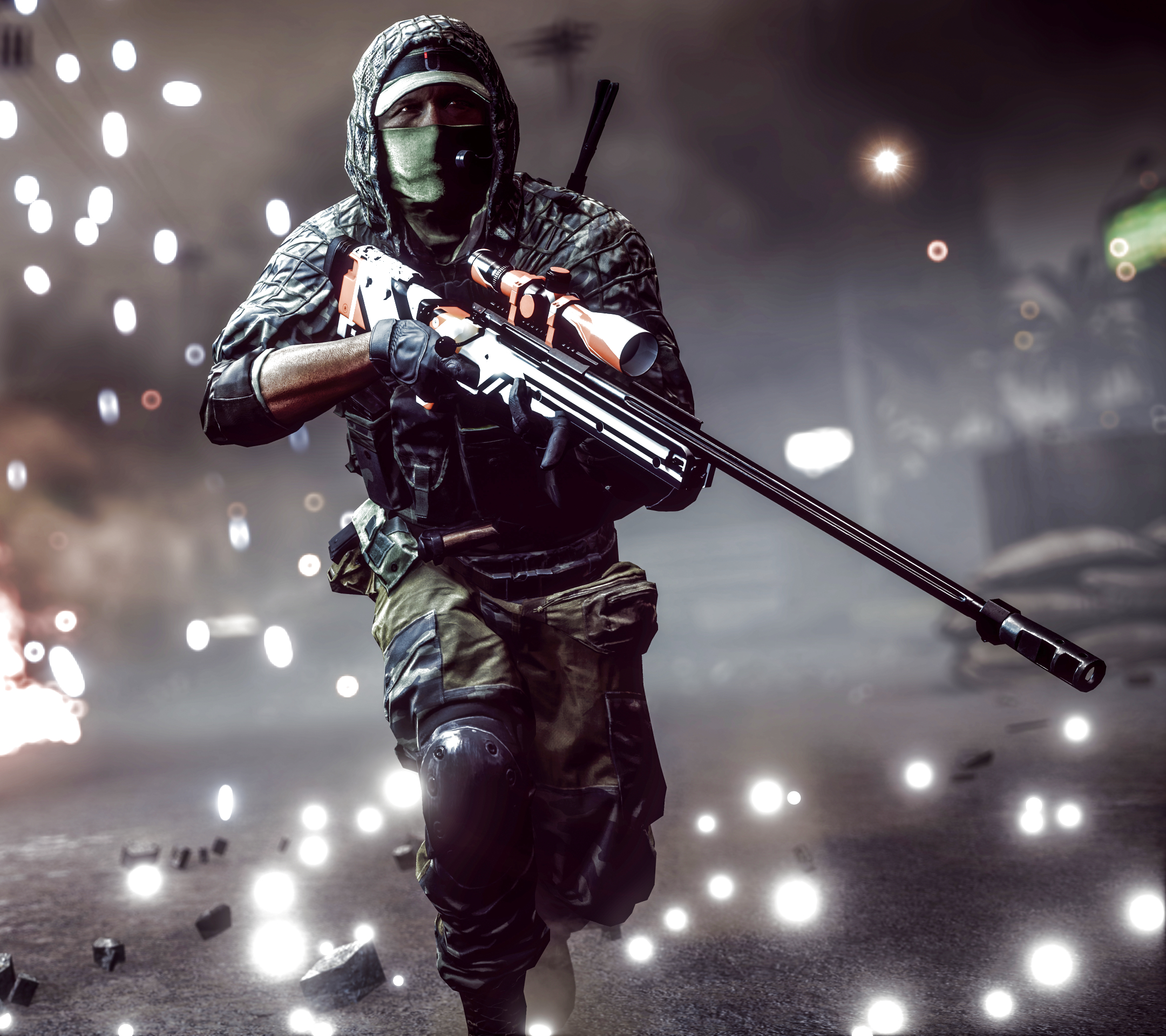 Free download wallpaper Battlefield, Soldier, Video Game, Sniper, Battlefield 4 on your PC desktop
