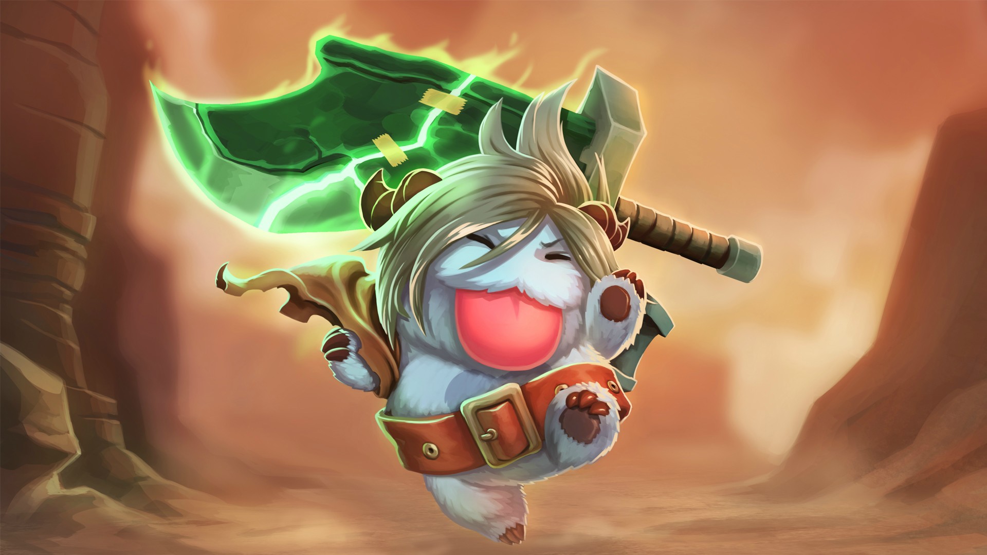 Download mobile wallpaper League Of Legends, Video Game, Riven (League Of Legends), Poro for free.