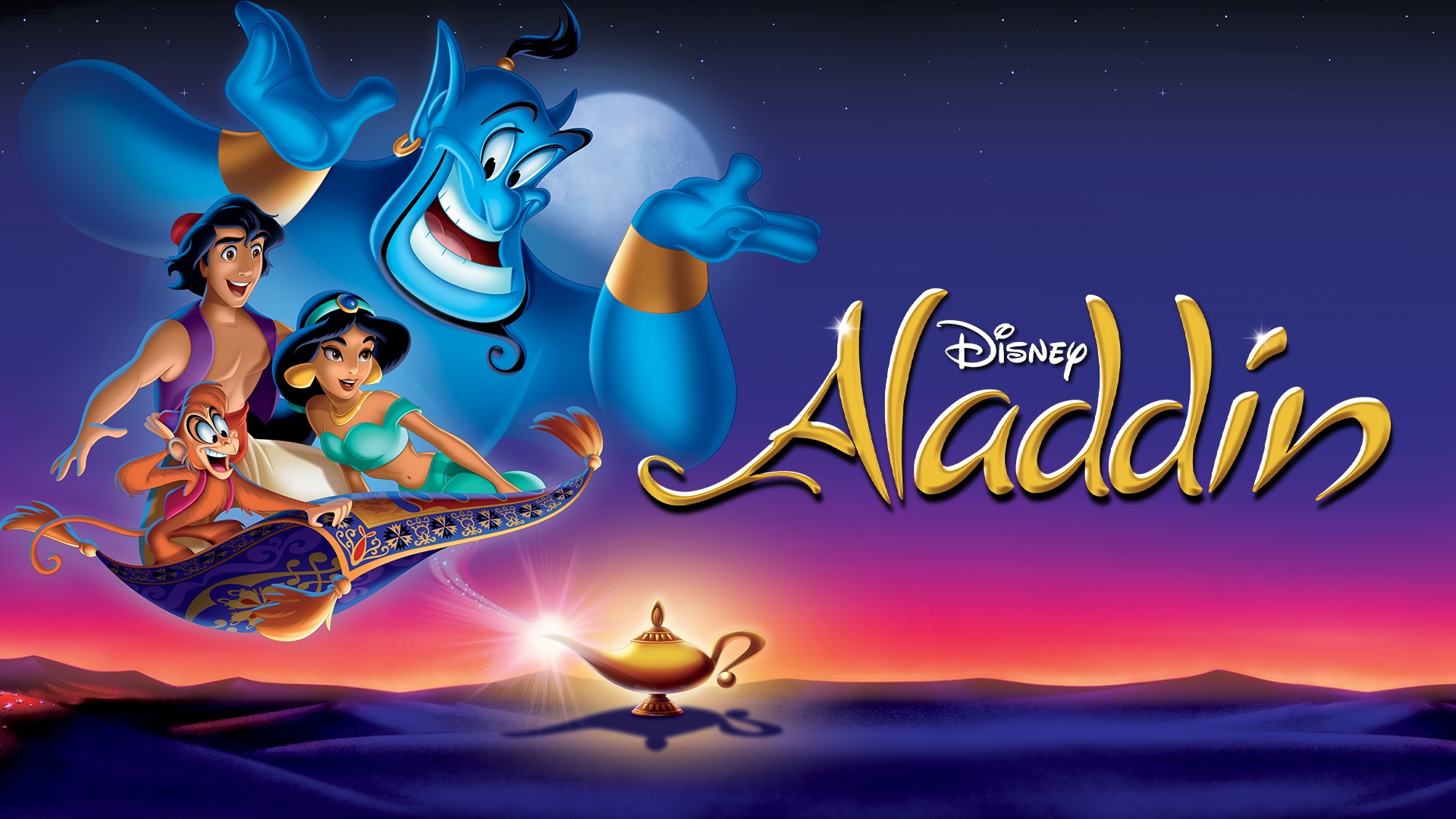 Téléchargez gratuitement l'image Film, Aladdin (1992), Princesse Jasmin, Aladdin, Génie (Disney) sur le bureau de votre PC