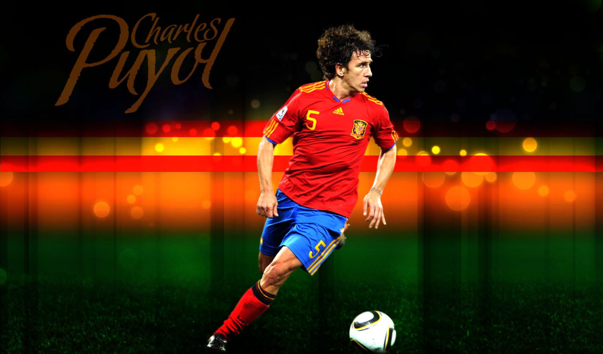 Laden Sie das Sport, Fußball, Spanische Fußballnationalmannschaft, Carles Puyol-Bild kostenlos auf Ihren PC-Desktop herunter