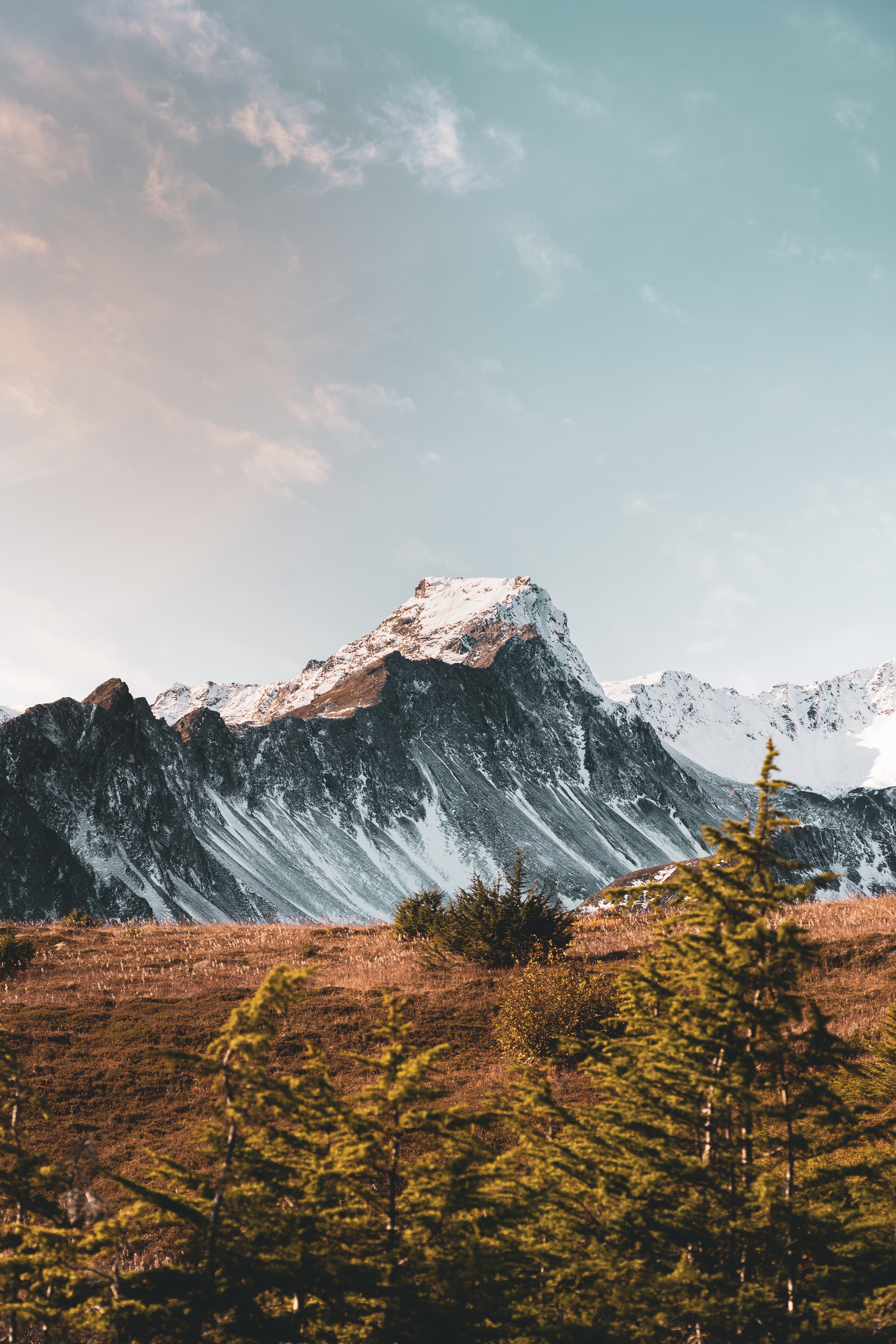 Laden Sie das Natur, Berg, Nach Oben, Scheitel, Schneebedeckt, Snowbound, Bergkette, Gebirge, Landschaft-Bild kostenlos auf Ihren PC-Desktop herunter