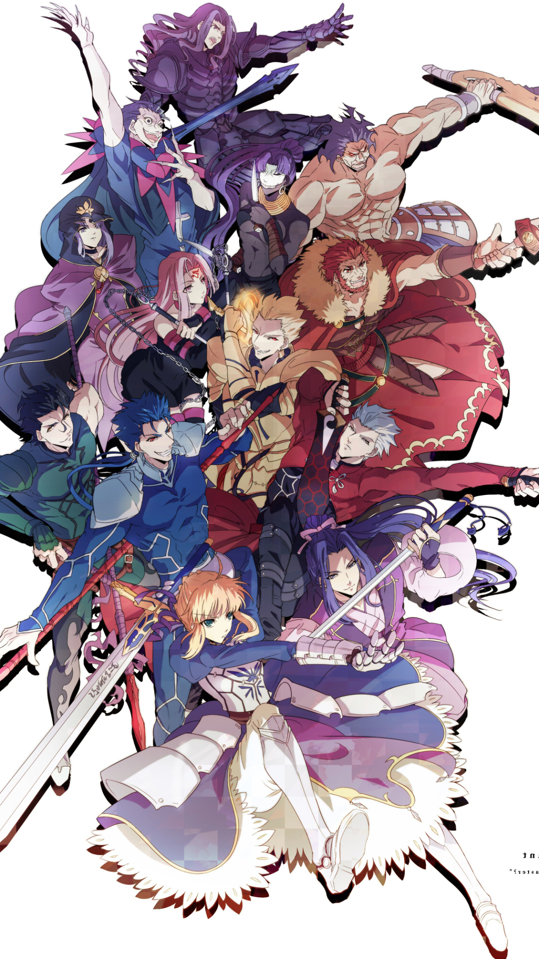 Handy-Wallpaper Animes, Säbel (Fate Serie), Fate/zero, Schicksalsserie kostenlos herunterladen.