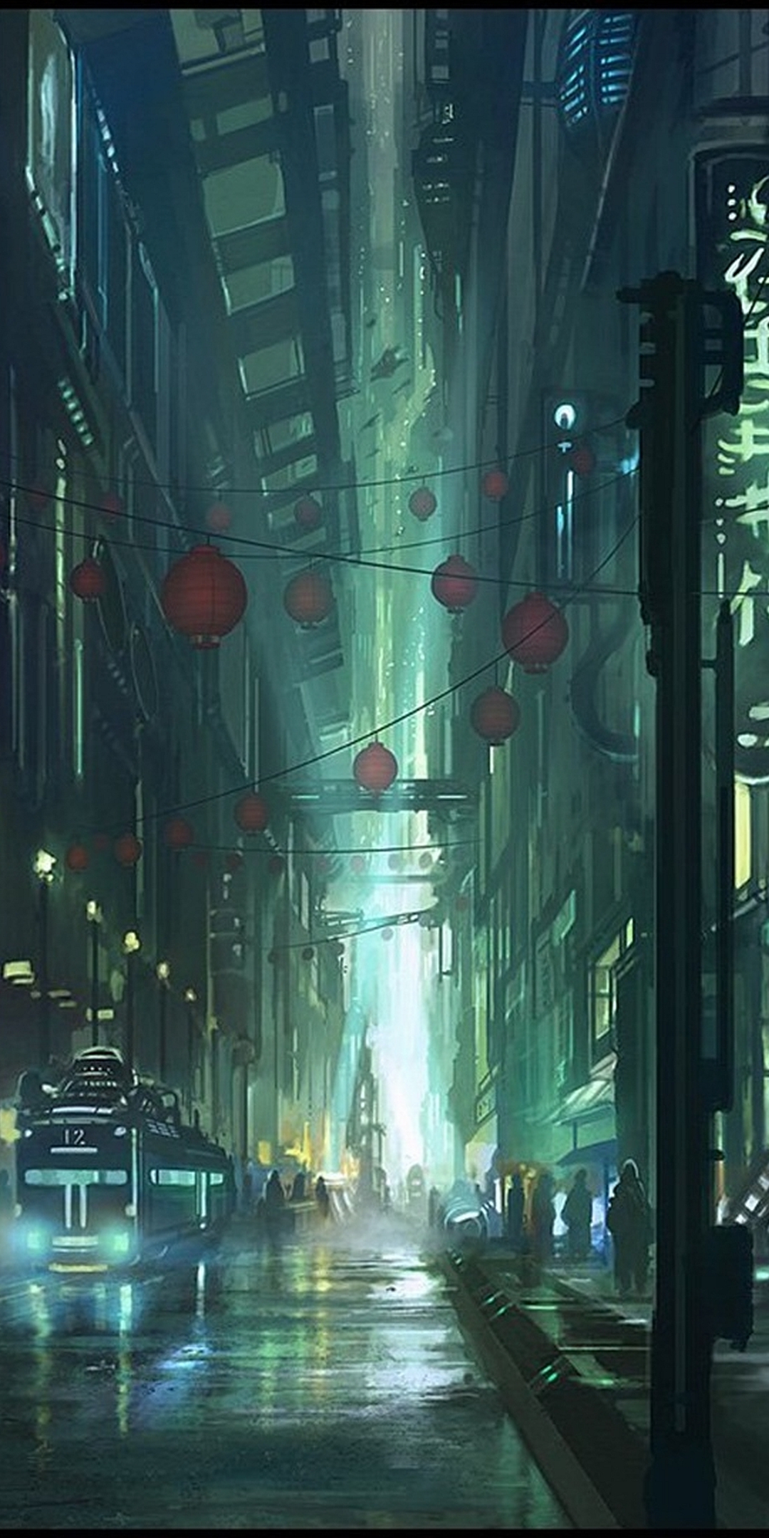 Download mobile wallpaper City, Sci Fi for free.