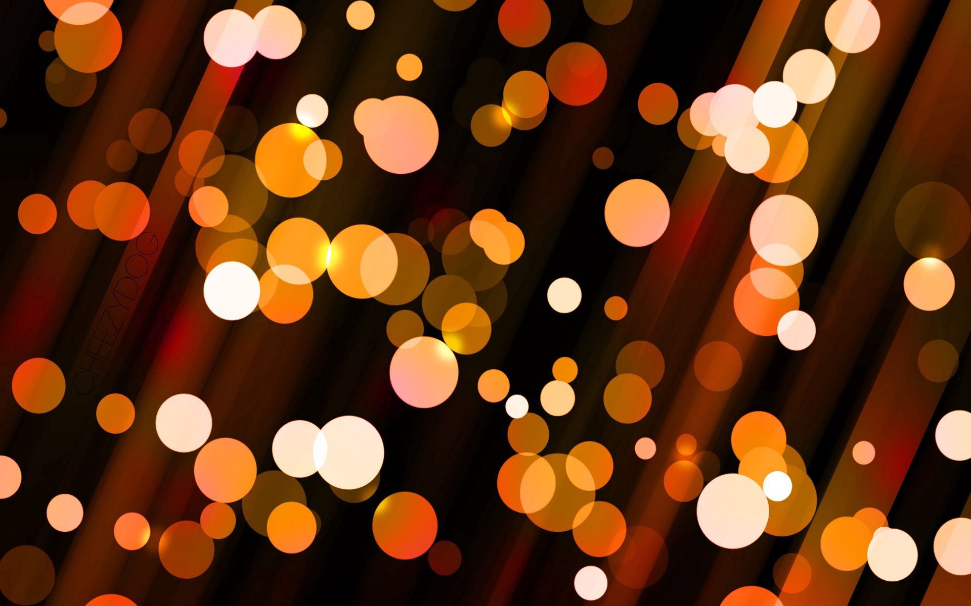 Download mobile wallpaper Glare, Circles, Light Coloured, Shine, Light, Abstract for free.