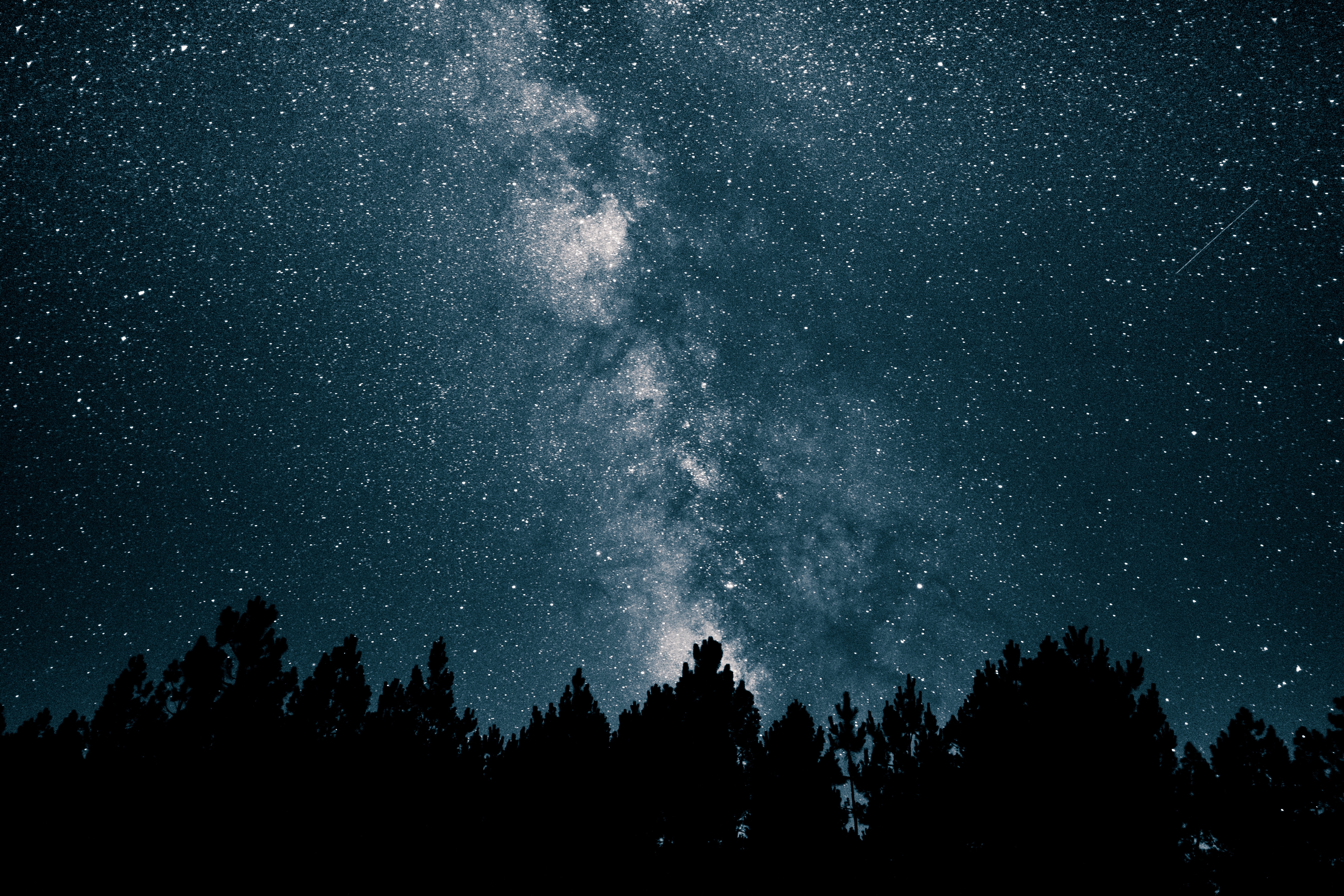 52768 завантажити картинку космос, ніч, зоряне небо, зірки, чумацький шлях - шпалери і заставки безкоштовно