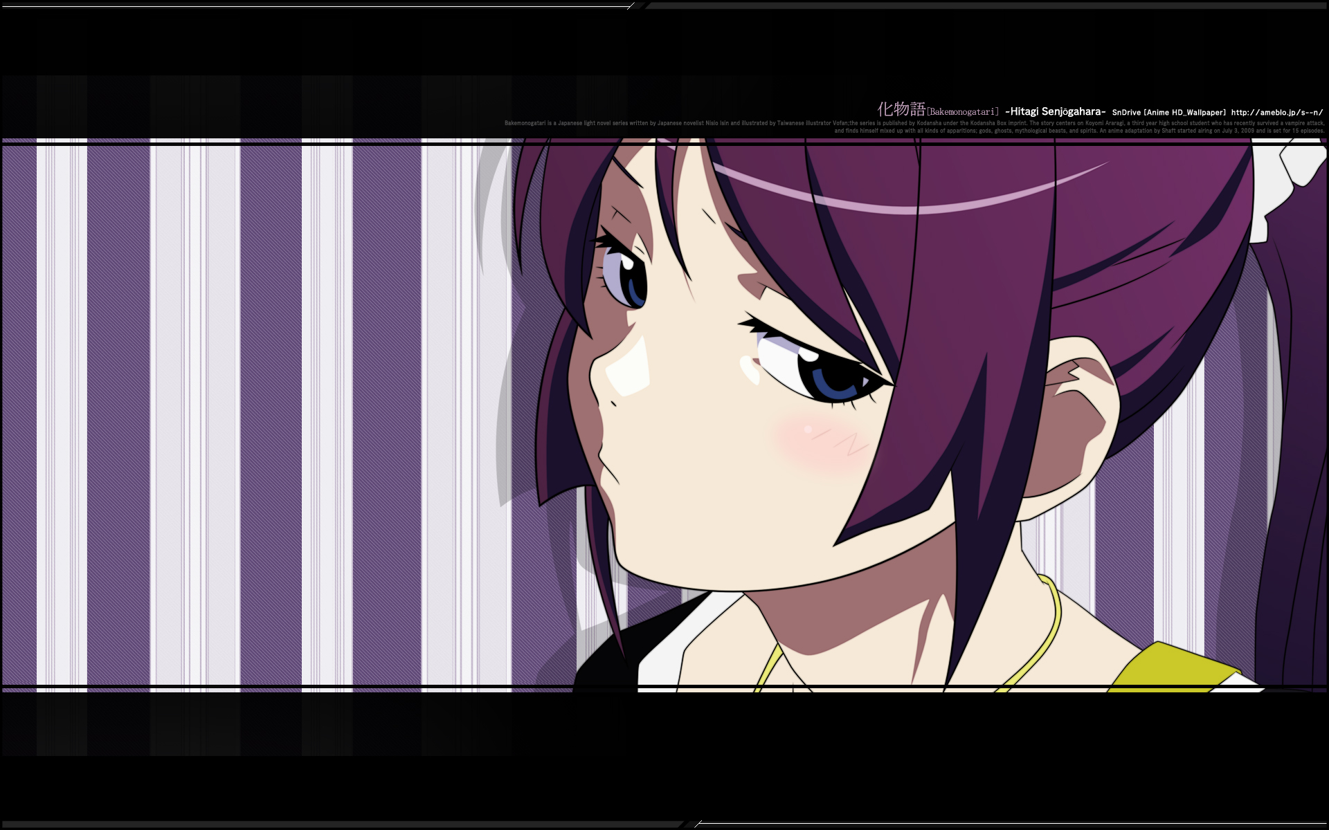 Baixar papel de parede para celular de Anime, Monogatari (Série), Hitagi Senjogahara gratuito.