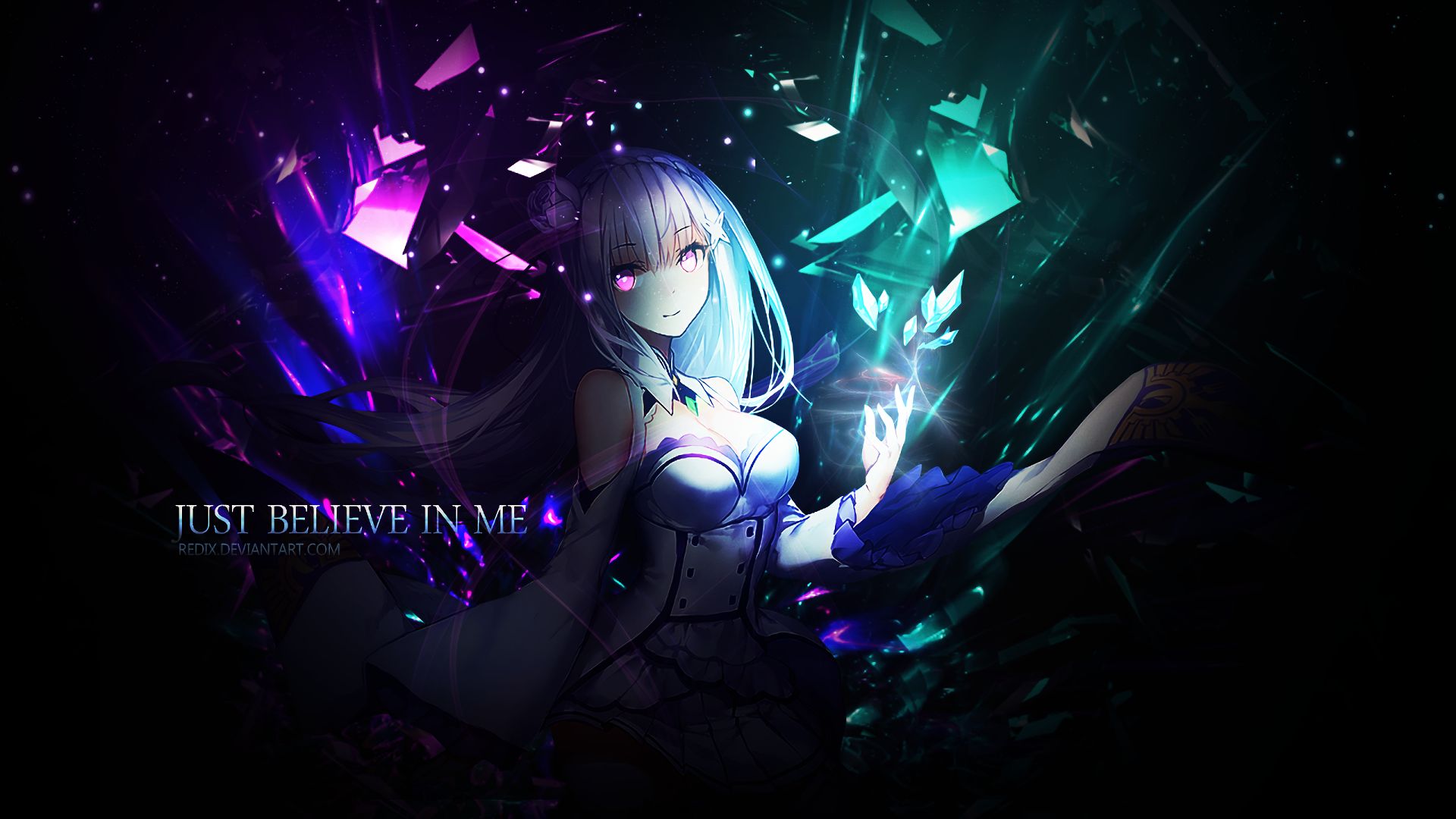 Free download wallpaper Anime, Emilia (Re:zero), Re:zero Starting Life In Another World on your PC desktop