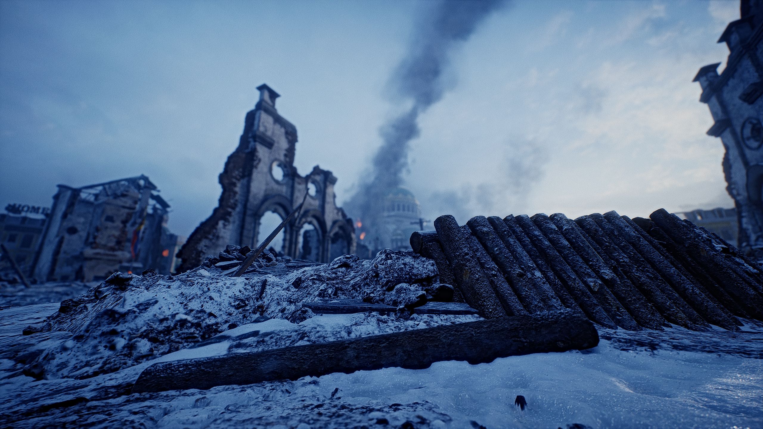 Baixe gratuitamente a imagem Neve, Campo De Batalha, Videogame, Battlefield 1 na área de trabalho do seu PC