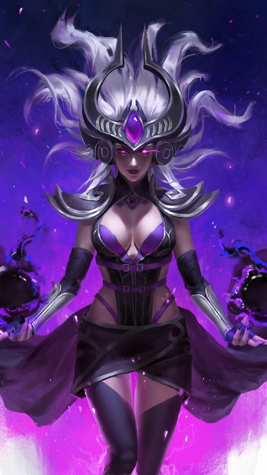 Download mobile wallpaper League Of Legends, Video Game, White Hair, Syndra (League Of Legends) for free.