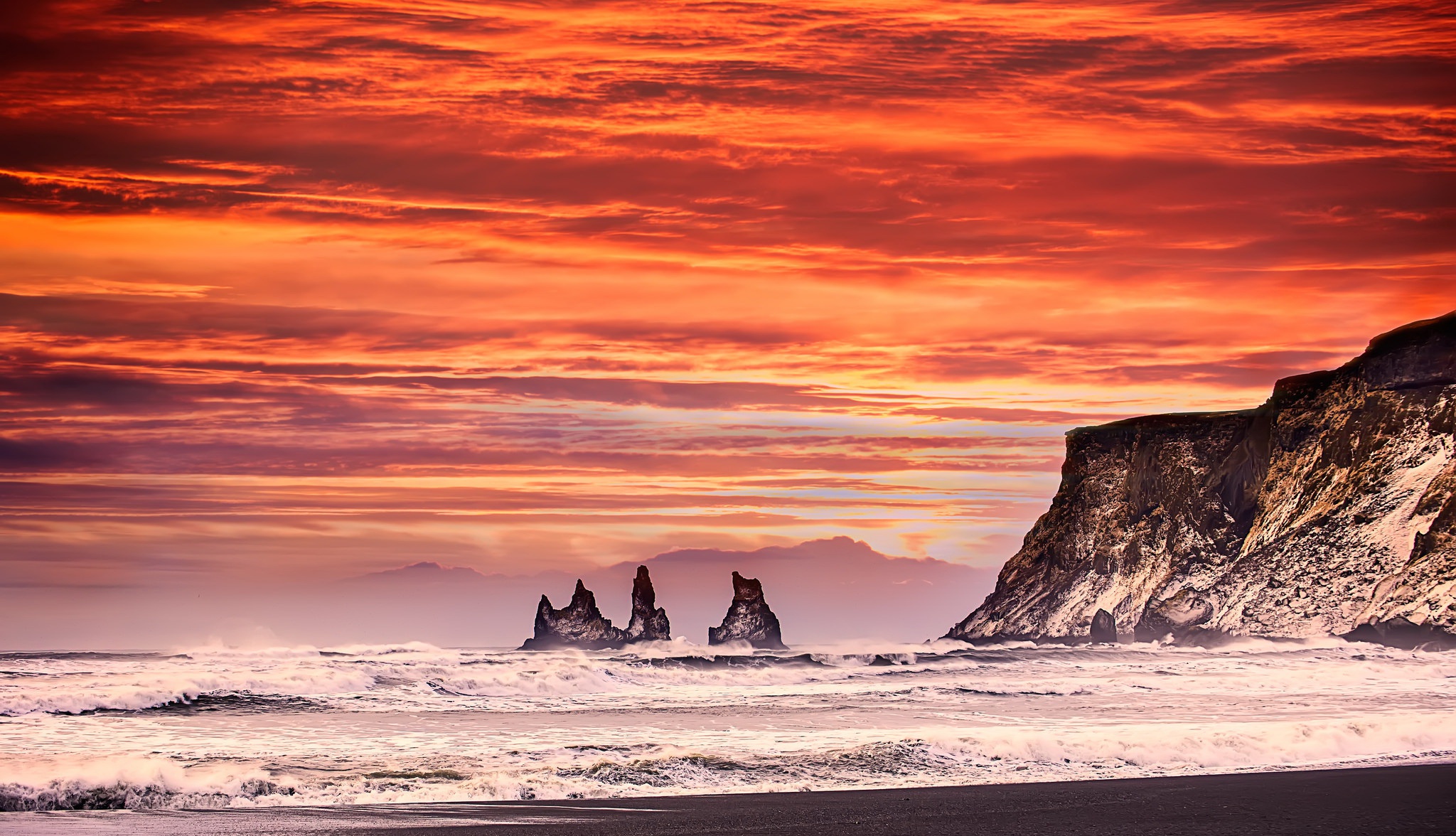 Descarga gratuita de fondo de pantalla para móvil de Naturaleza, Cielo, Costa, Océano, Nube, Atardecer, Tierra/naturaleza.