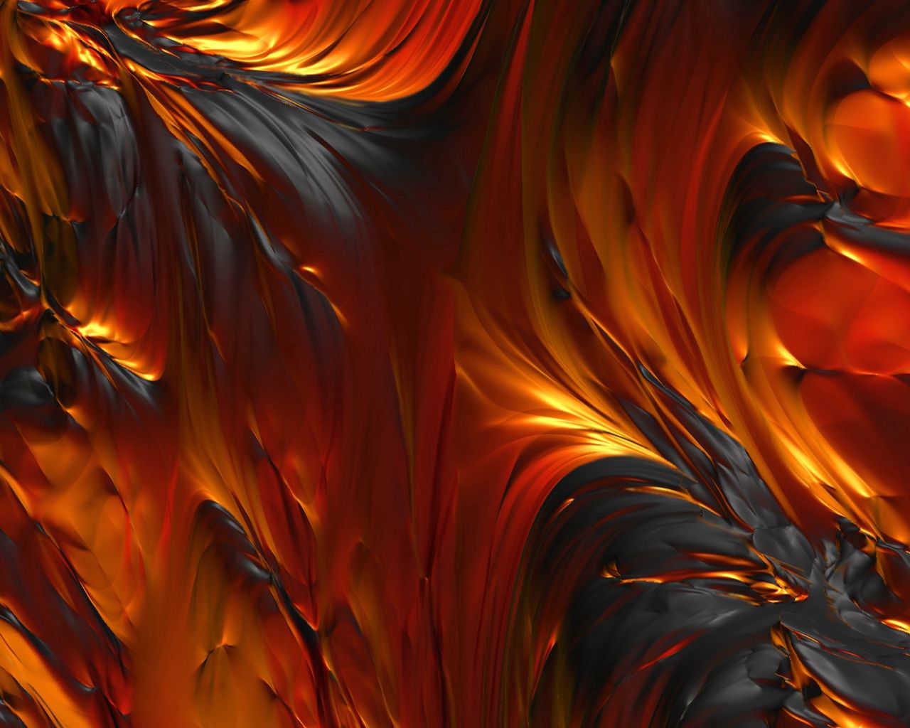 paints, abstract, fire, blurred, greased, butter, oil Aesthetic wallpaper