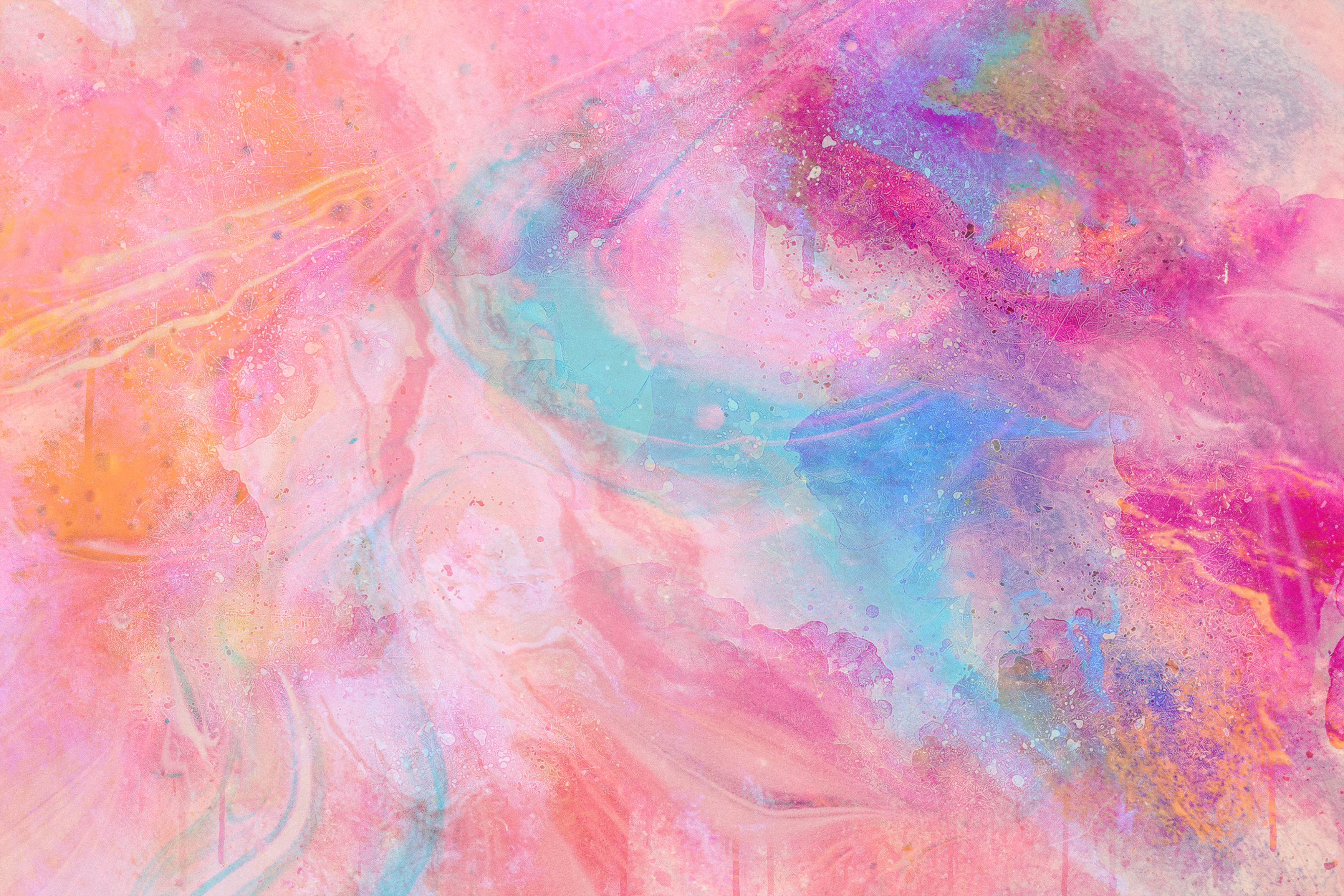 divorces, pink, colorful, colourful, abstract, paint, stains, spots