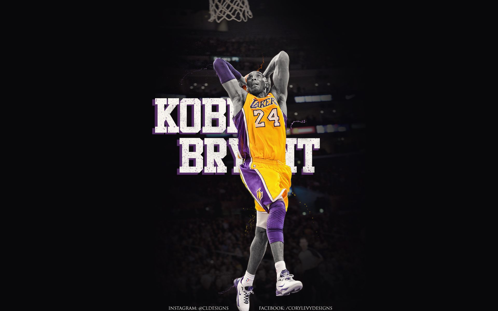 Téléchargez des papiers peints mobile Des Sports, Basket, Nba, Kobe Bryant, Les Lakers De Los Angeles gratuitement.