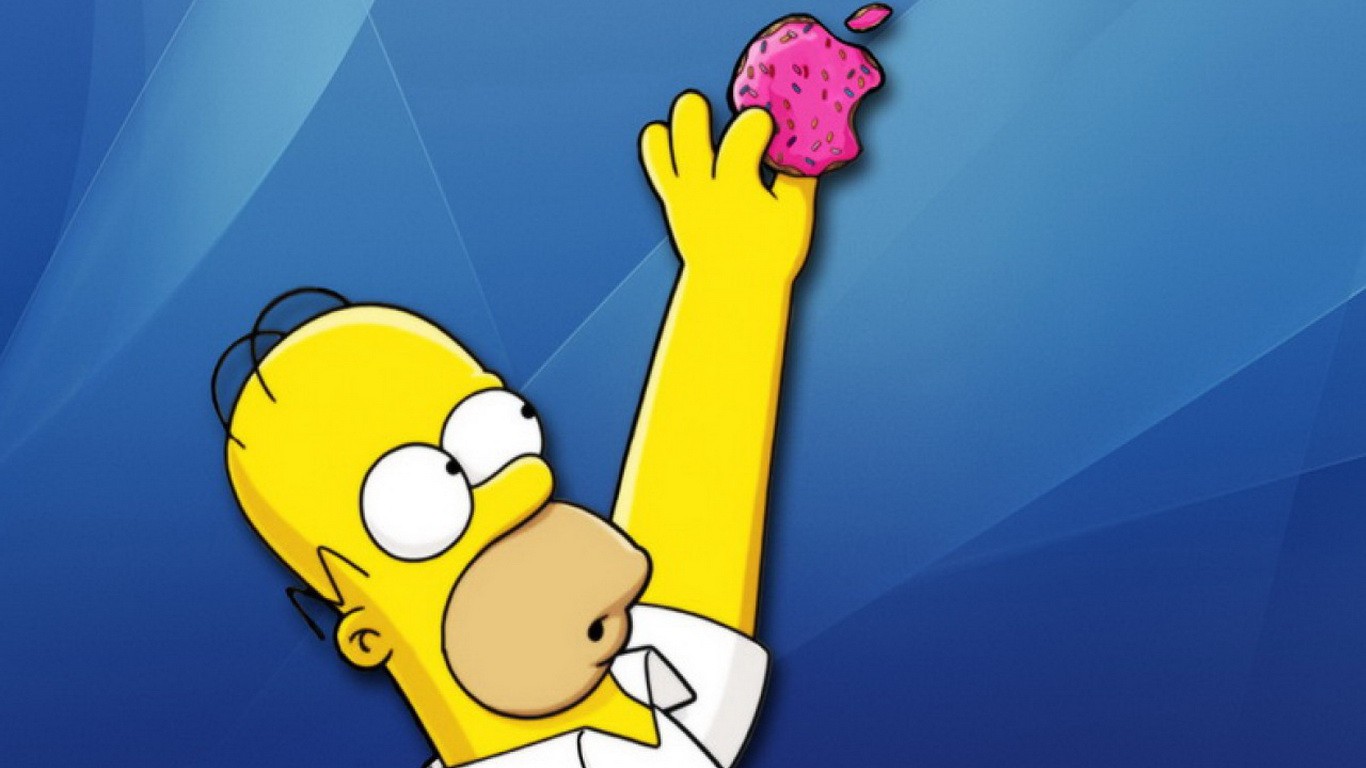 Handy-Wallpaper Die Simpsons, Homer Simpson, Fernsehserien kostenlos herunterladen.