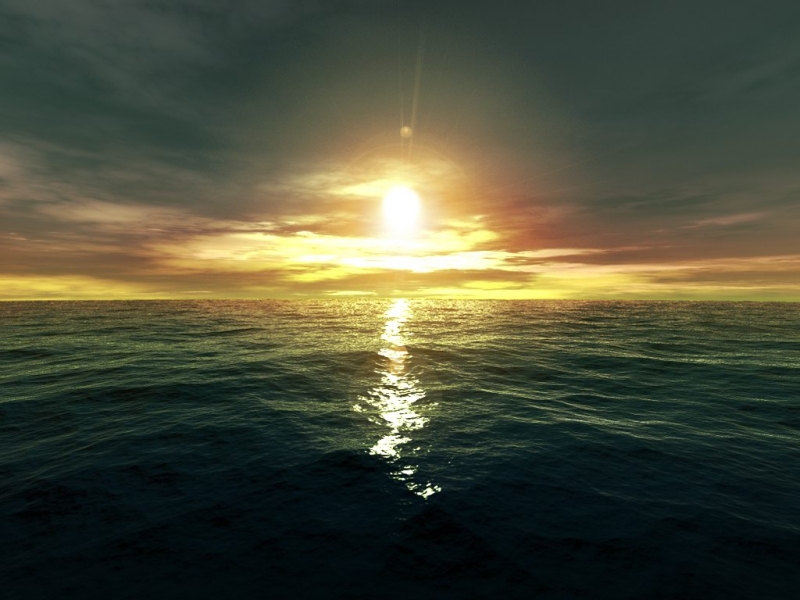 無料モバイル壁紙風景, 海, 日没をダウンロードします。