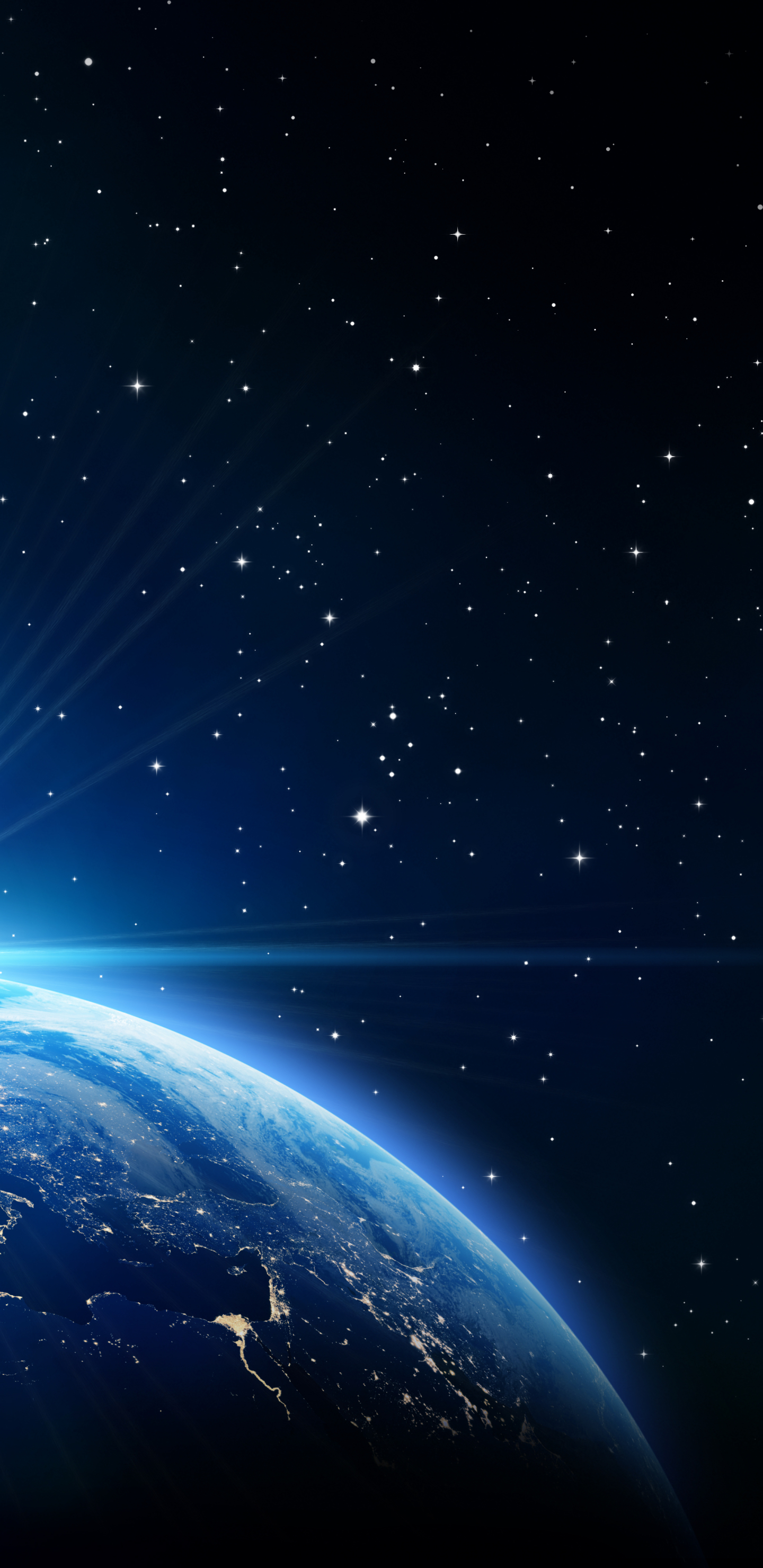 Descarga gratuita de fondo de pantalla para móvil de Estrellas, Tierra, Tierra/naturaleza, Desde El Espacio.