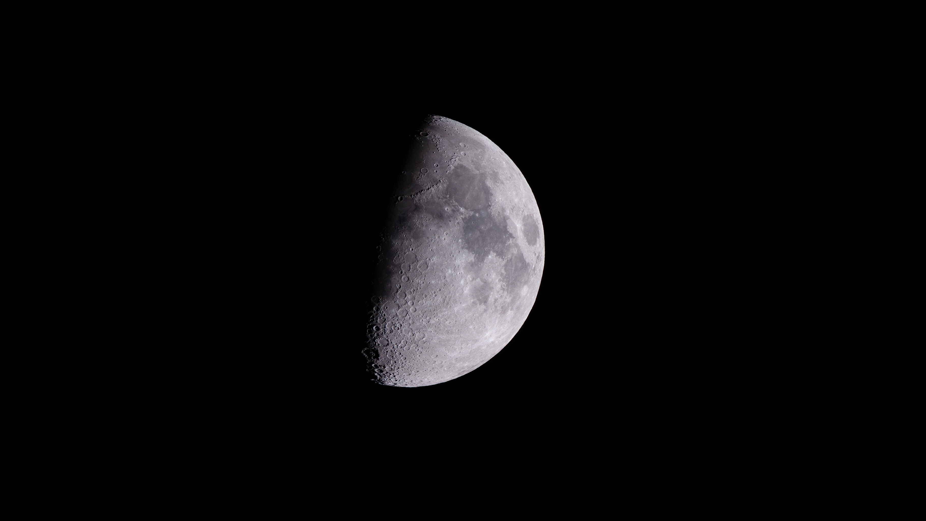 83057 descargar imagen noche, luna, oscuro, sombra, cráteres: fondos de pantalla y protectores de pantalla gratis
