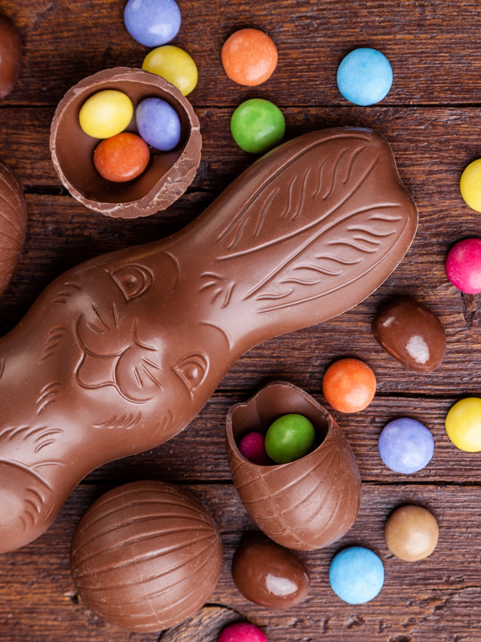 Descarga gratuita de fondo de pantalla para móvil de Pascua, Chocolate, Día Festivo.