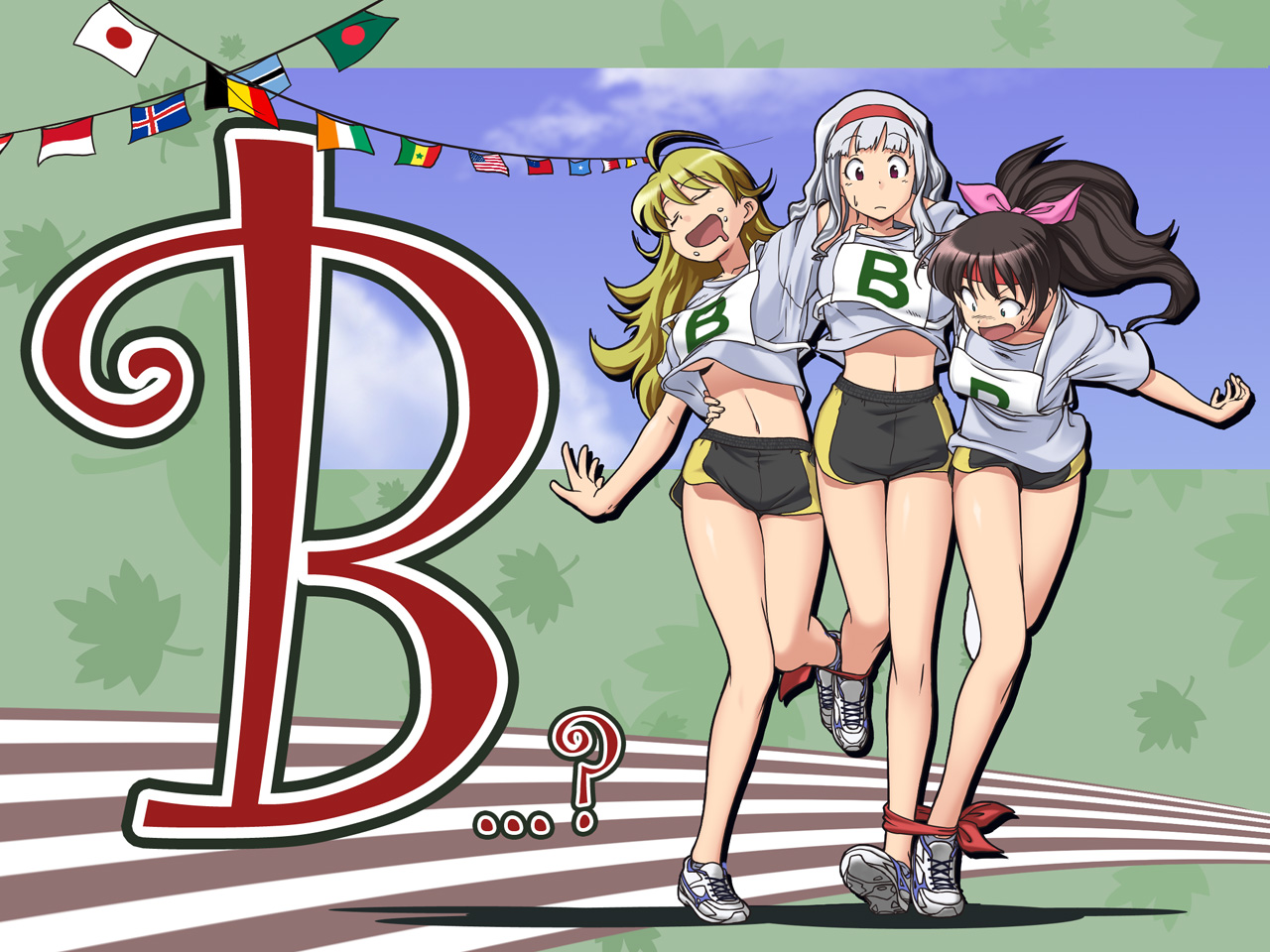 Download mobile wallpaper Anime, The Idolm@ster, Takane Shijou, Hibiki Ganaha, Miki Hoshii for free.