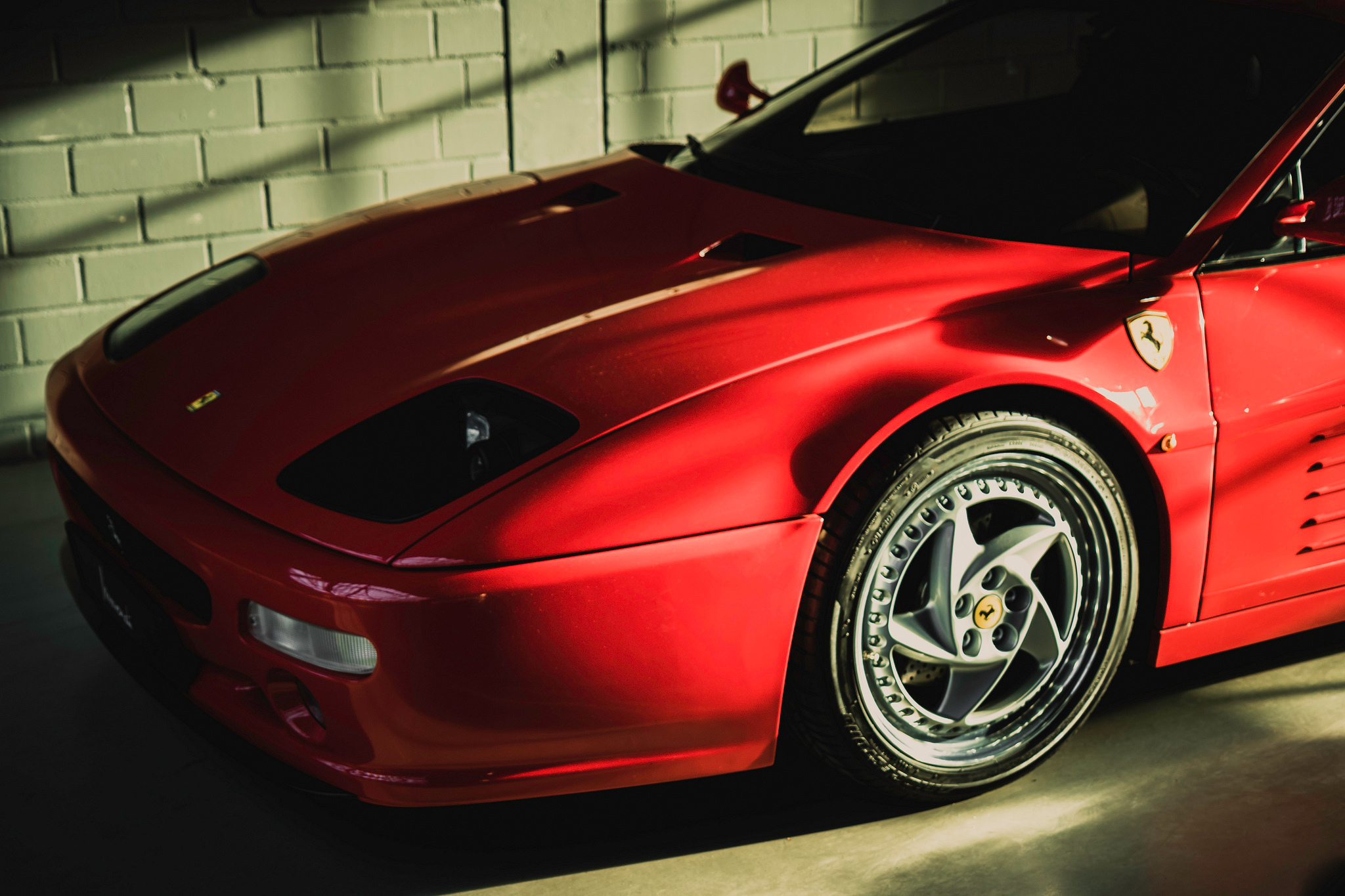 Download mobile wallpaper F512 M, Side View, Cars, Ferrari for free.