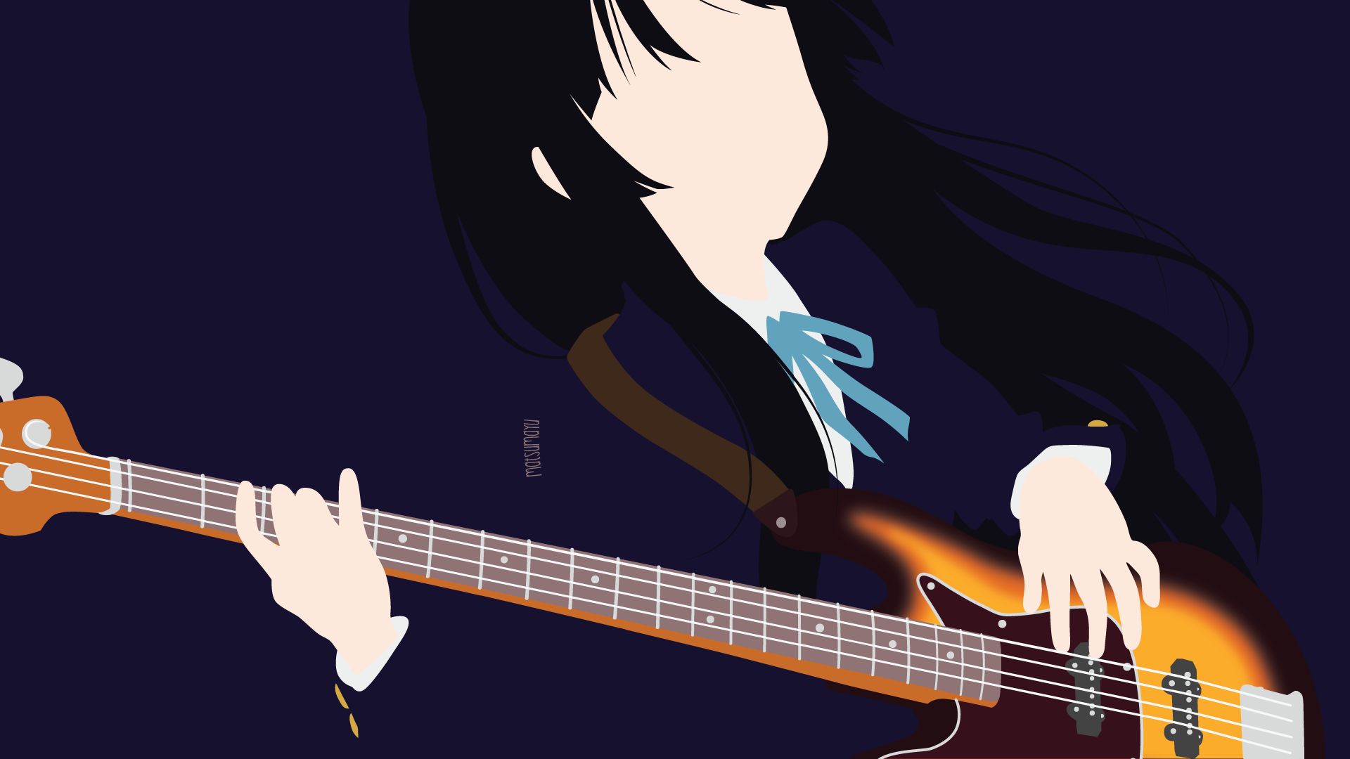 Handy-Wallpaper Animes, Mio Akiyama, K On! kostenlos herunterladen.