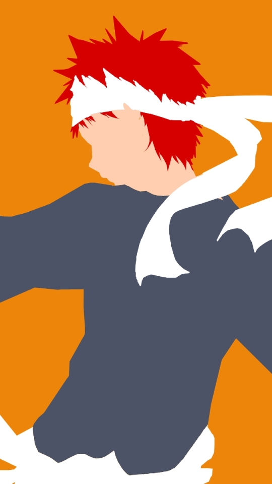 Handy-Wallpaper Minimalistisch, Animes, Soma Yukihira, Essenskriege: Shokugeki No Soma kostenlos herunterladen.