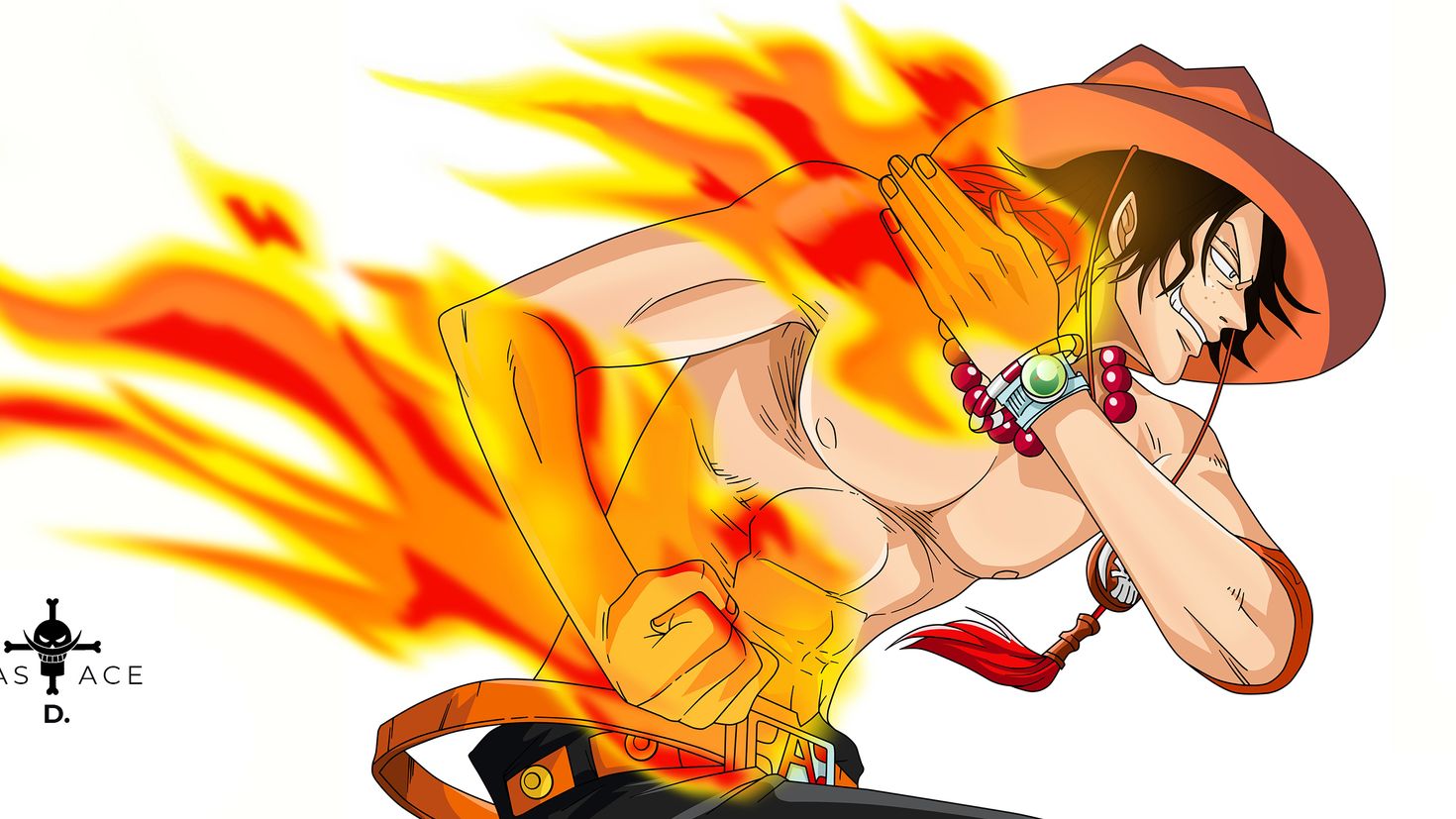 Free download wallpaper Anime, Portgas D <b>Ace</b>, One Piece on your PC desktop.