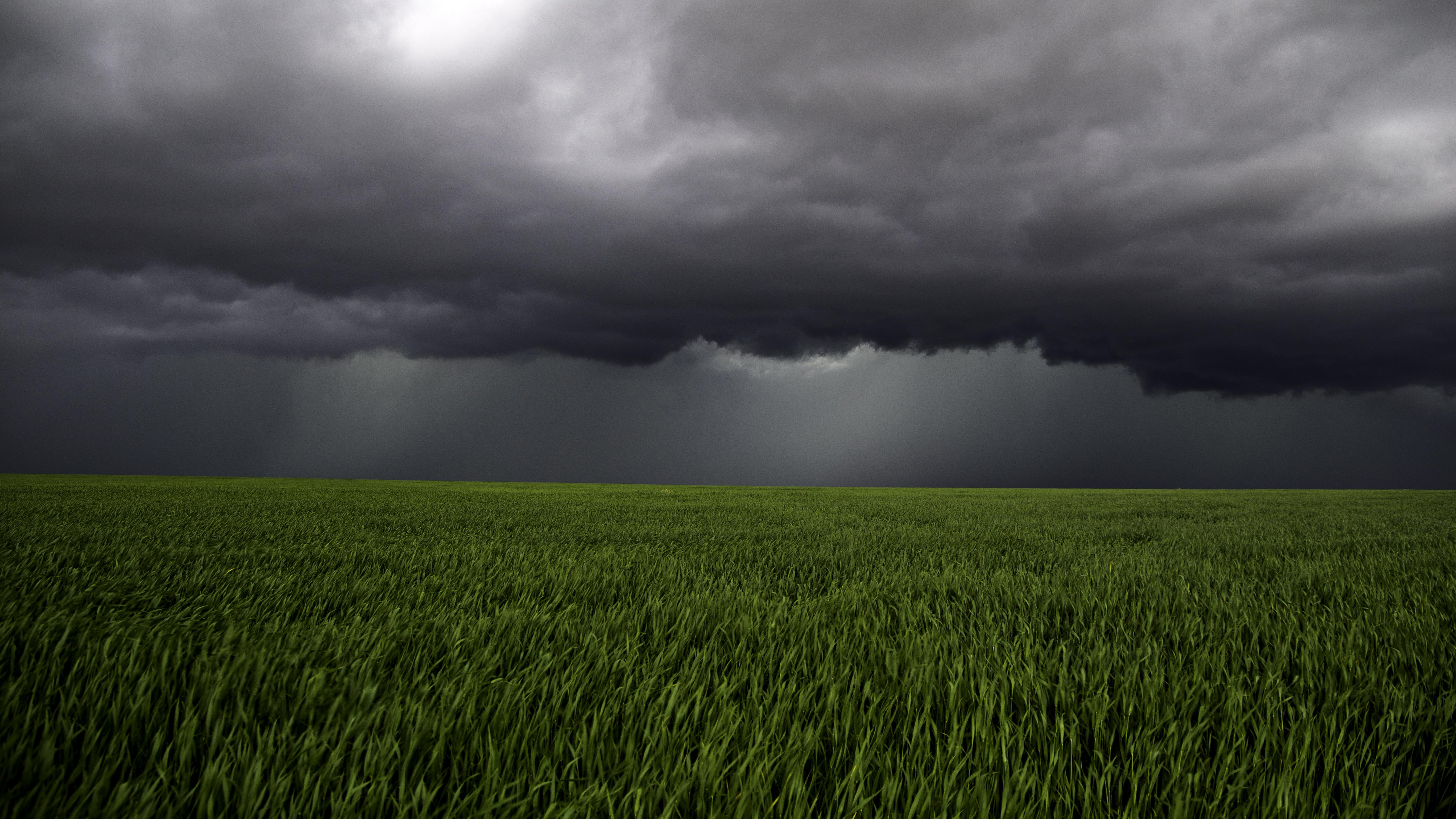 Descarga gratis la imagen Hierba, Campo, Tormenta, Tierra/naturaleza en el escritorio de tu PC