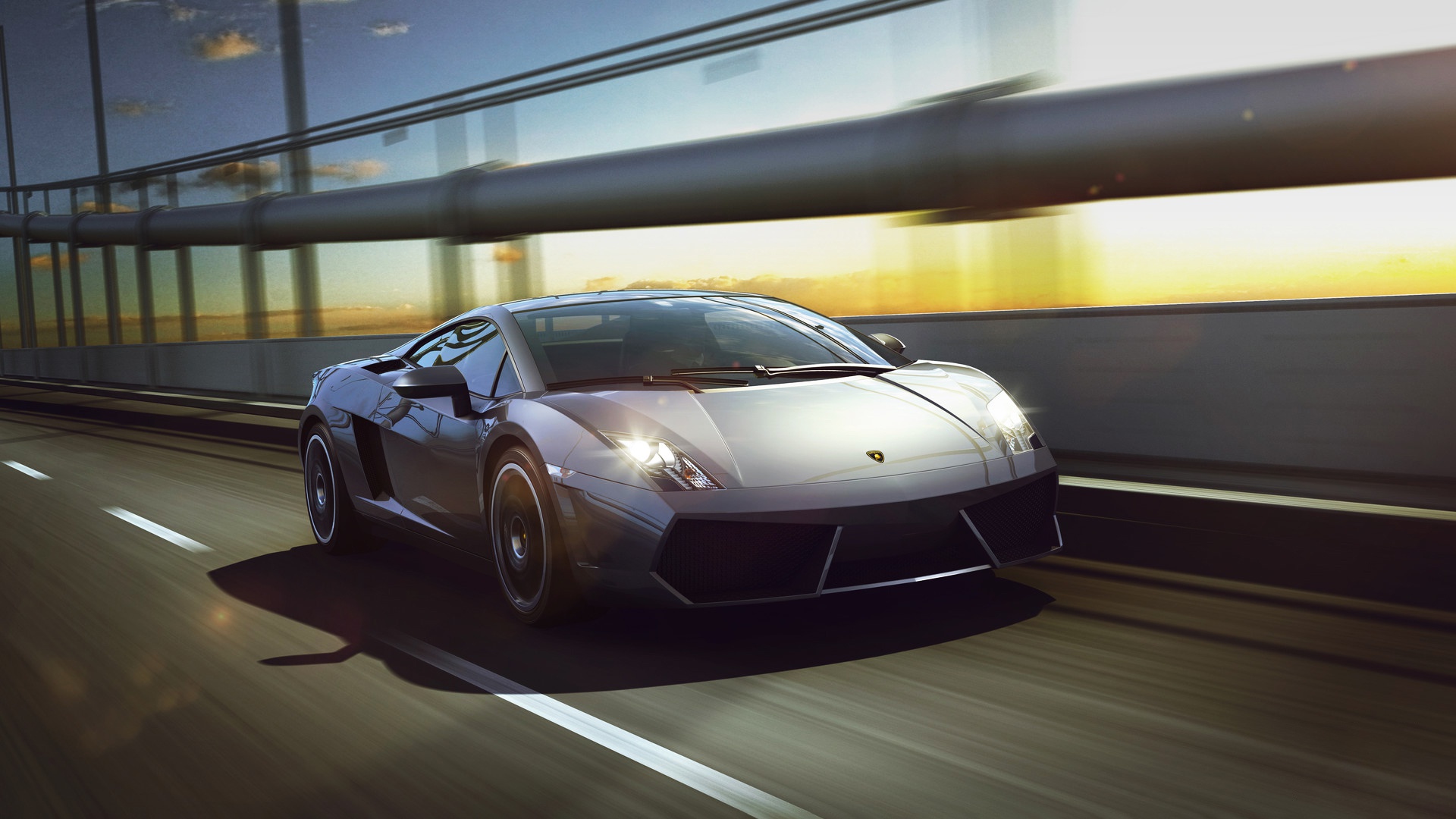 Free download wallpaper Lamborghini, Car, Supercar, Lamborghini Gallardo, Vehicles, Silver Car on your PC desktop