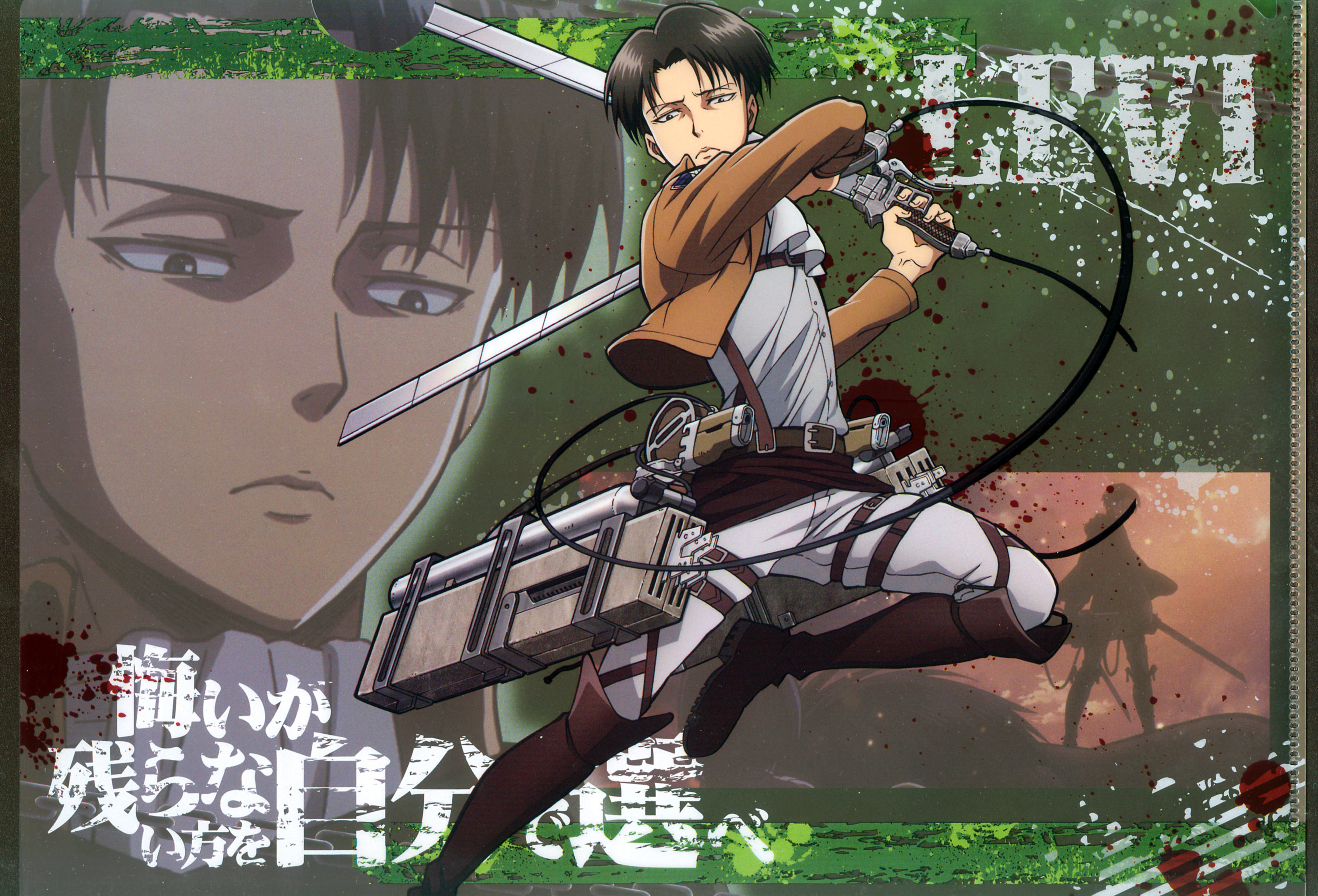 Baixar papel de parede para celular de Anime, Ataque Dos Titãs, Levi Ackerman gratuito.