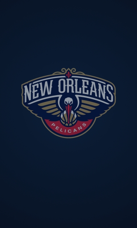 Baixar papel de parede para celular de Esportes, Basquetebol, Logotipo, Nba, Pelicanos De Nova Orleans gratuito.