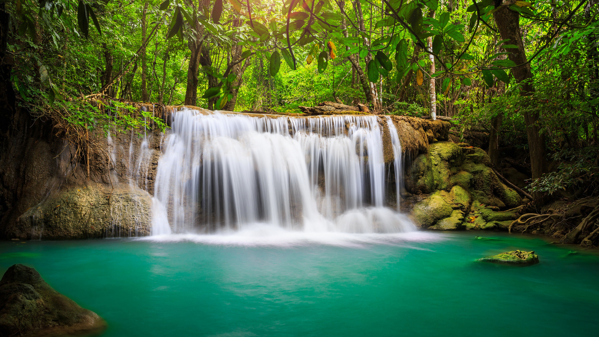 Handy-Wallpaper Wasserfall, Erde/natur kostenlos herunterladen.