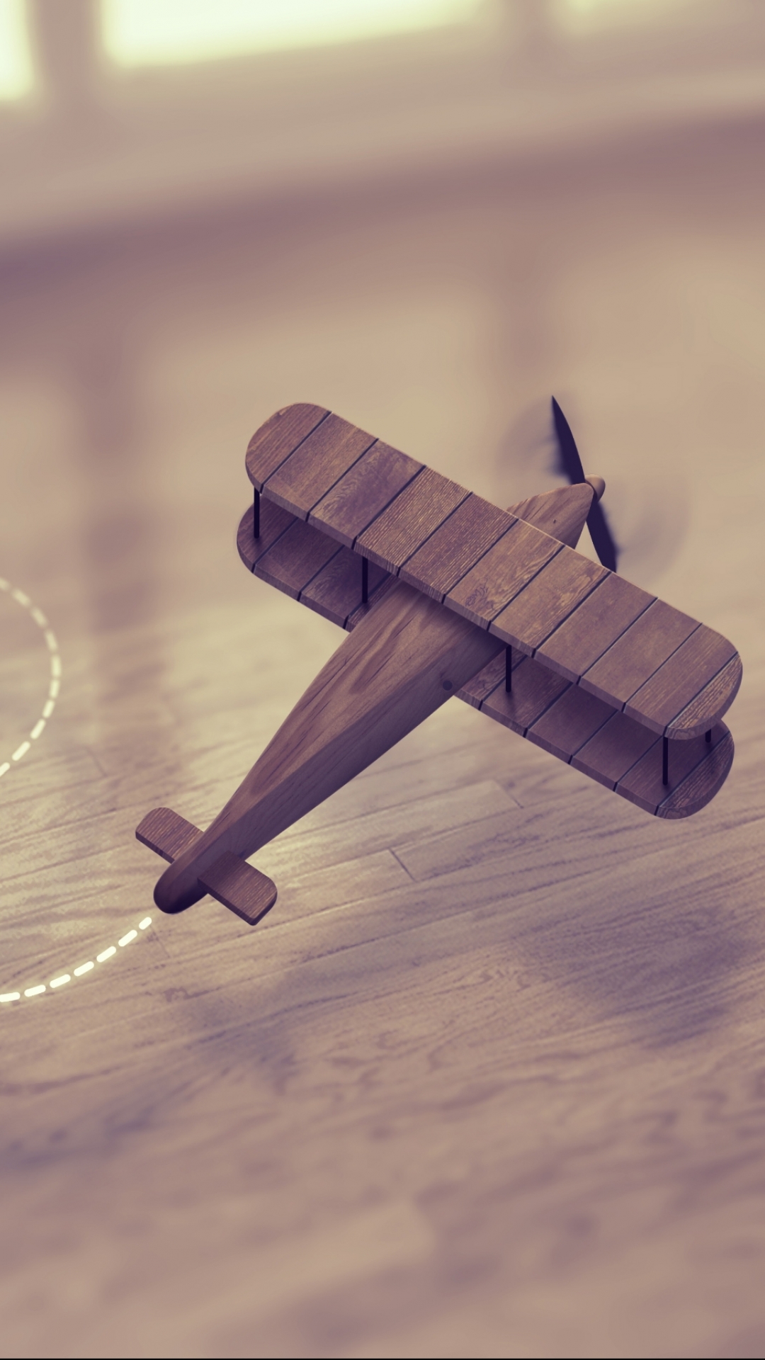 Download mobile wallpaper Wood, Toy, Airplane, Man Made for free.