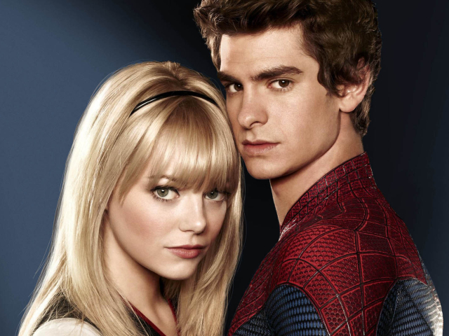 Download mobile wallpaper Spider Man, Movie, The Amazing Spider Man, Peter Parker, Gwen Stacy, Andrew Garfield for free.