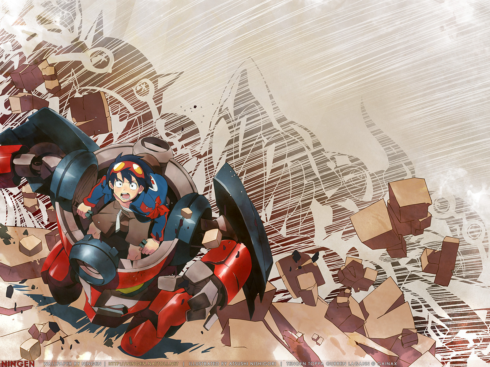 Baixar papel de parede para celular de Tengen Toppa Gurren Lagann, Anime gratuito.