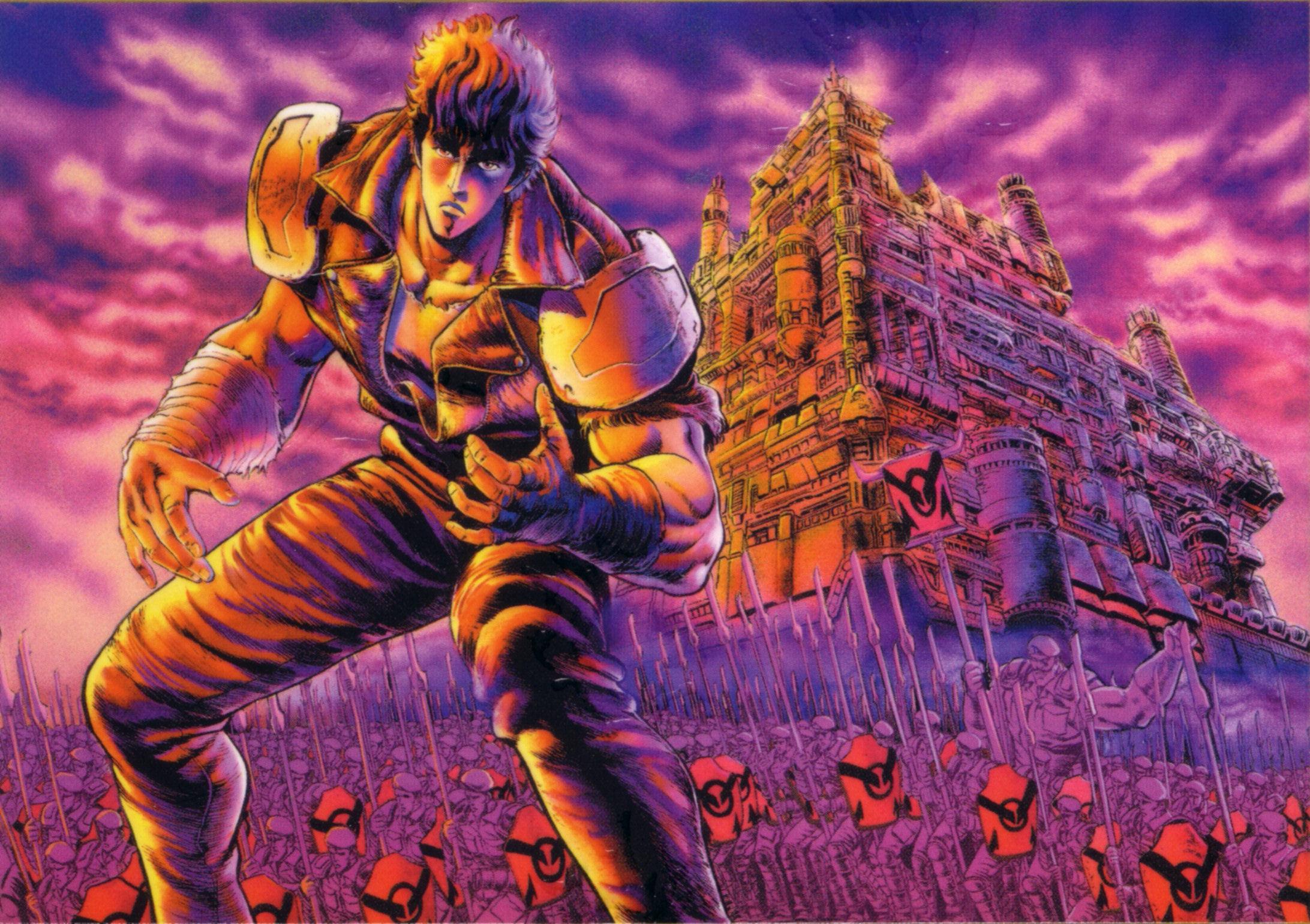 anime, fist of the north star, kenshiro (fist of the north star)