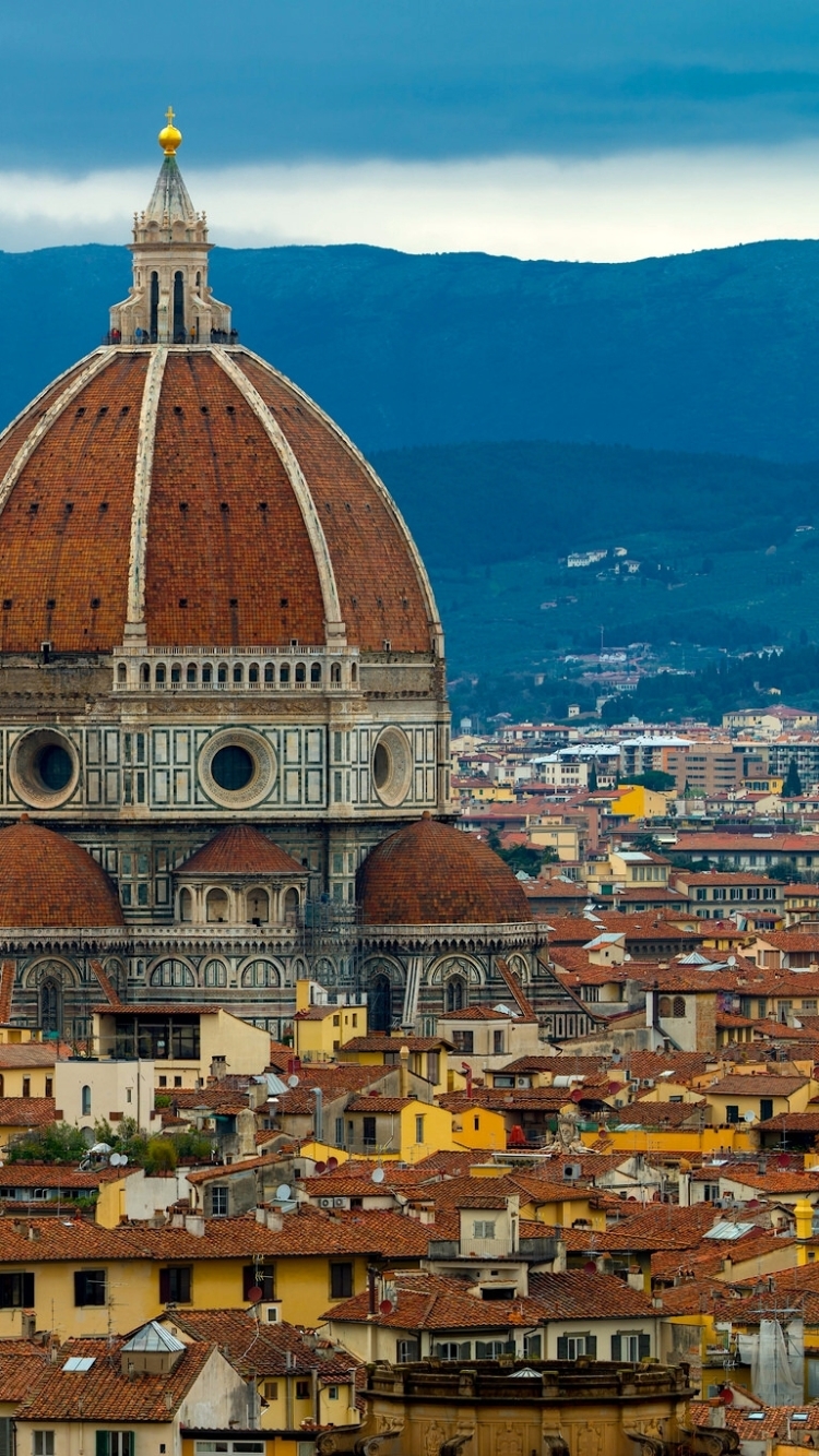 florence, religious, florence cathedral, dome, cathedral, monument, italy, building, cathedrals