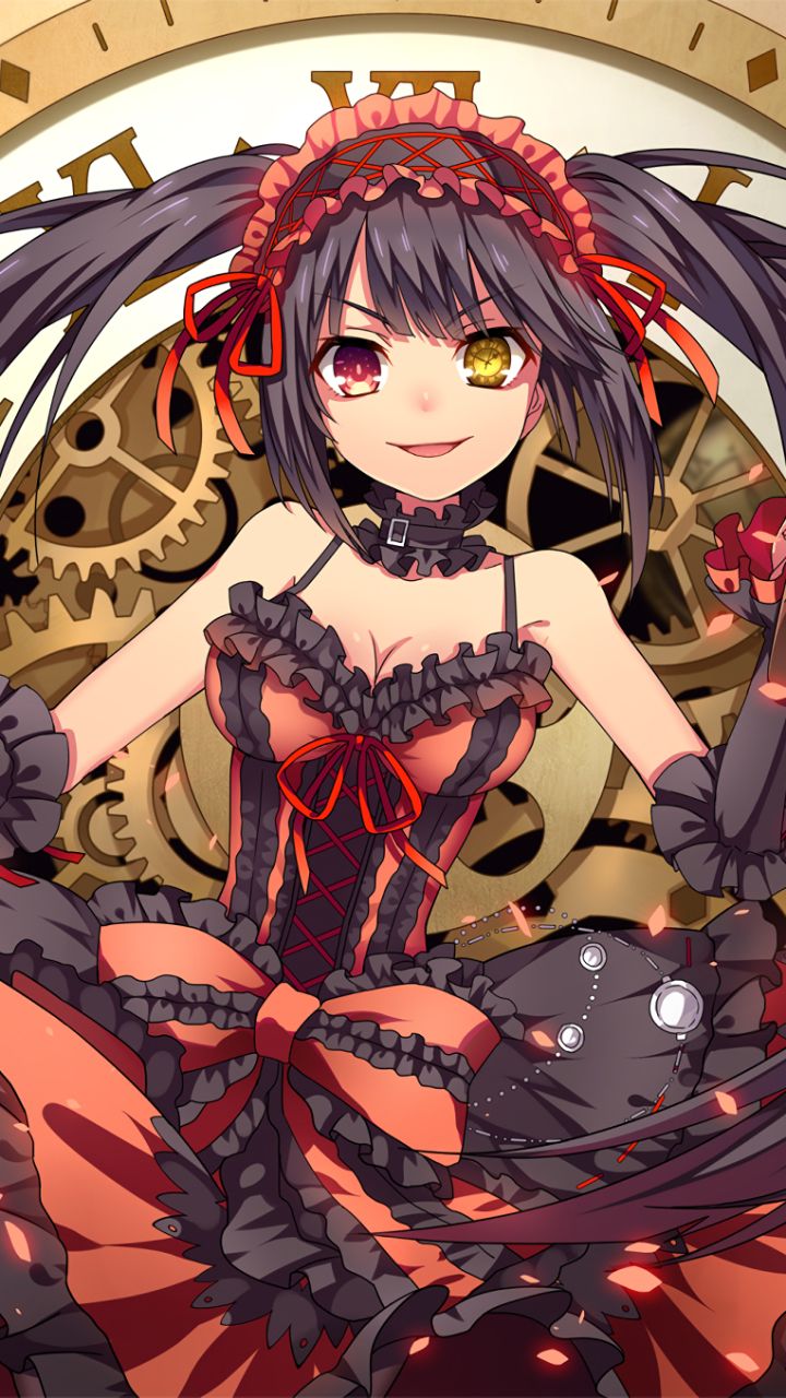 Download mobile wallpaper Anime, Date A Live, Kurumi Tokisaki for free.