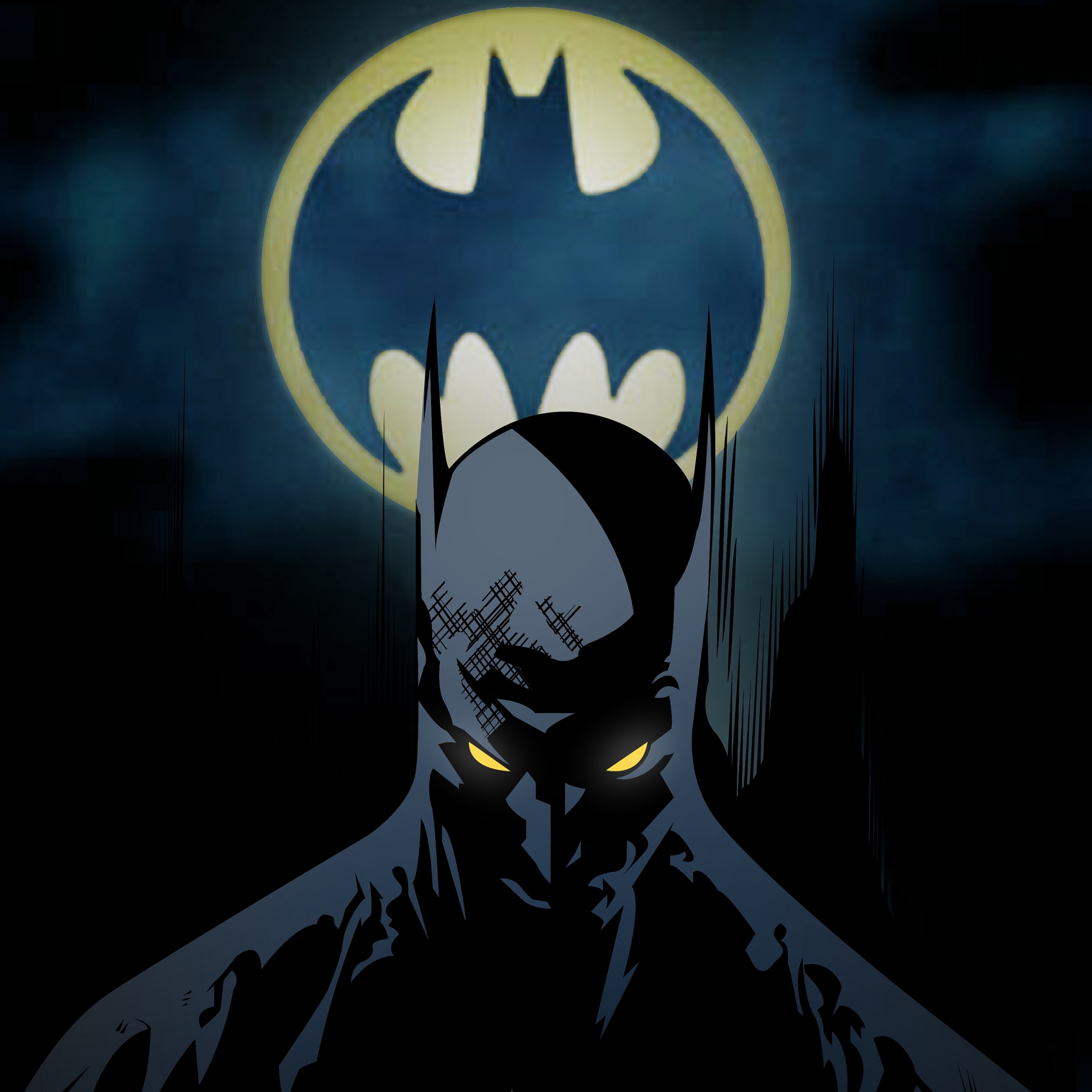 Free download wallpaper Batman, Comics, Bat Signal on your PC desktop