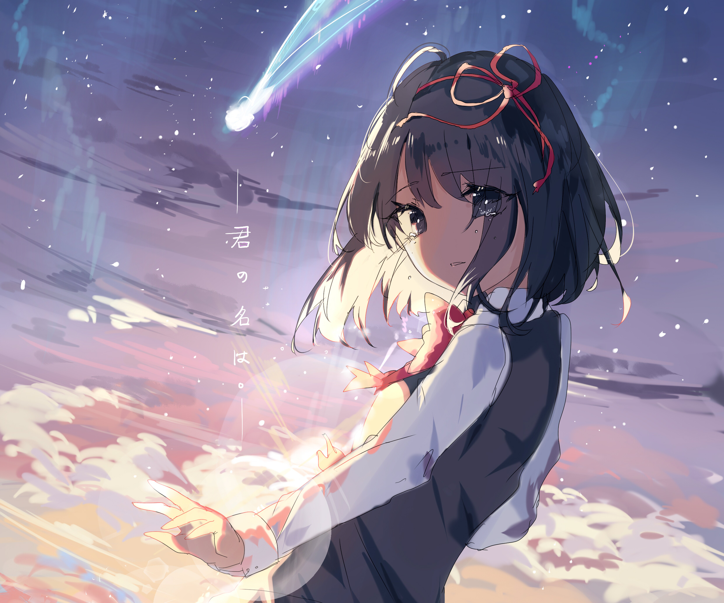 Los mejores fondos de pantalla de Miyamizu Mitsuha para la pantalla del teléfono