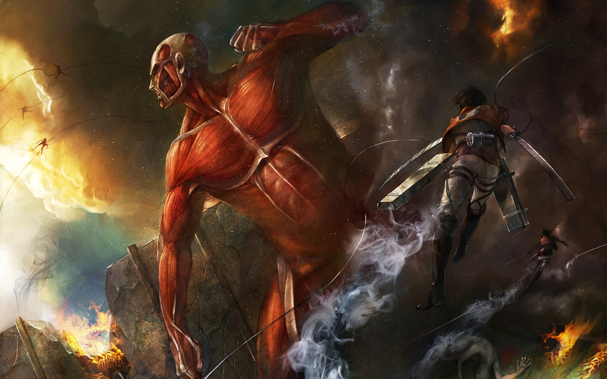 Free download wallpaper Anime, Attack On Titan on your PC desktop