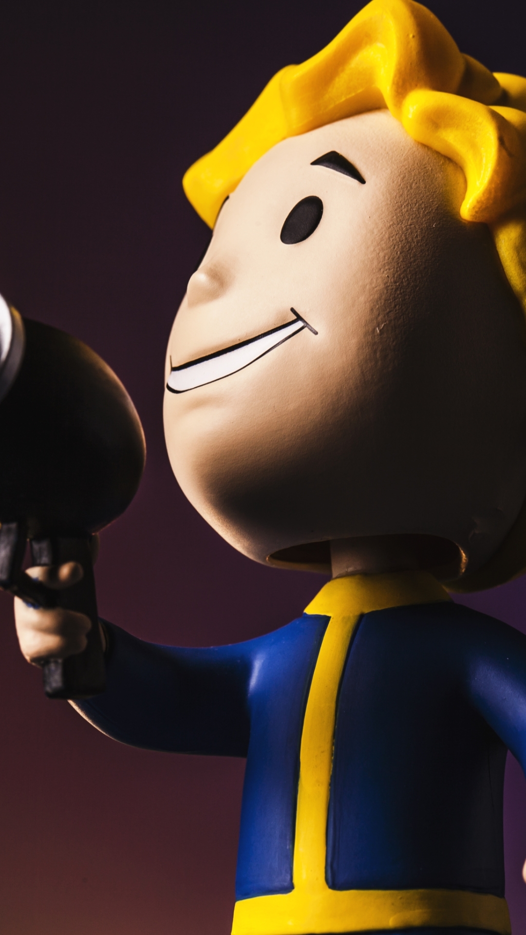 Download mobile wallpaper Fallout, Figurine, Video Game, Vault Boy for free.
