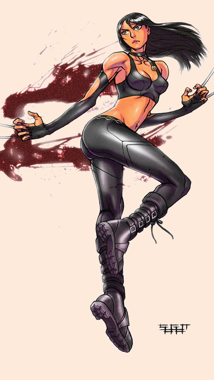 Handy-Wallpaper Comics, X 23 kostenlos herunterladen.