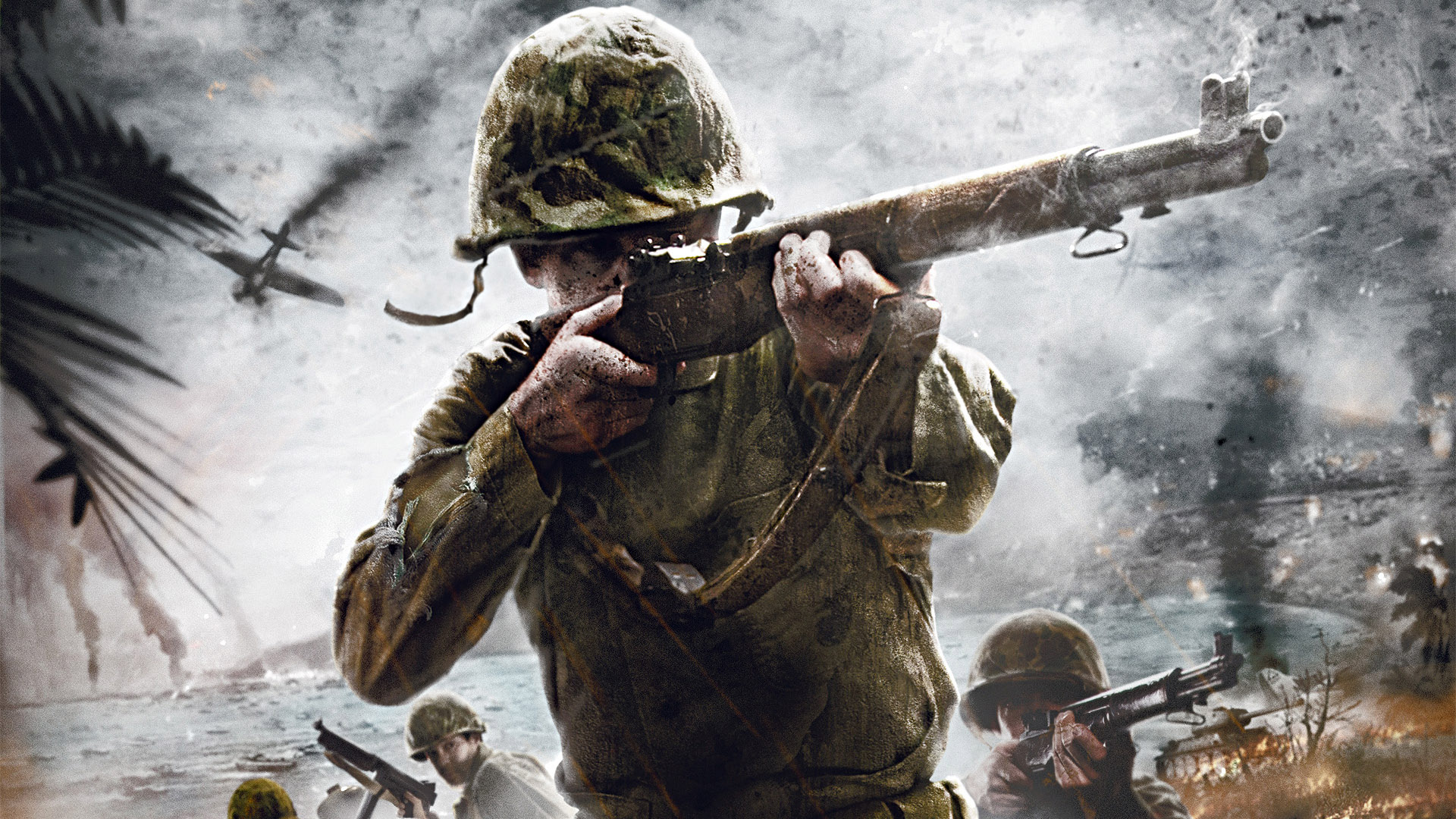 Free download wallpaper War, Call Of Duty, Video Game, Gun on your PC desktop