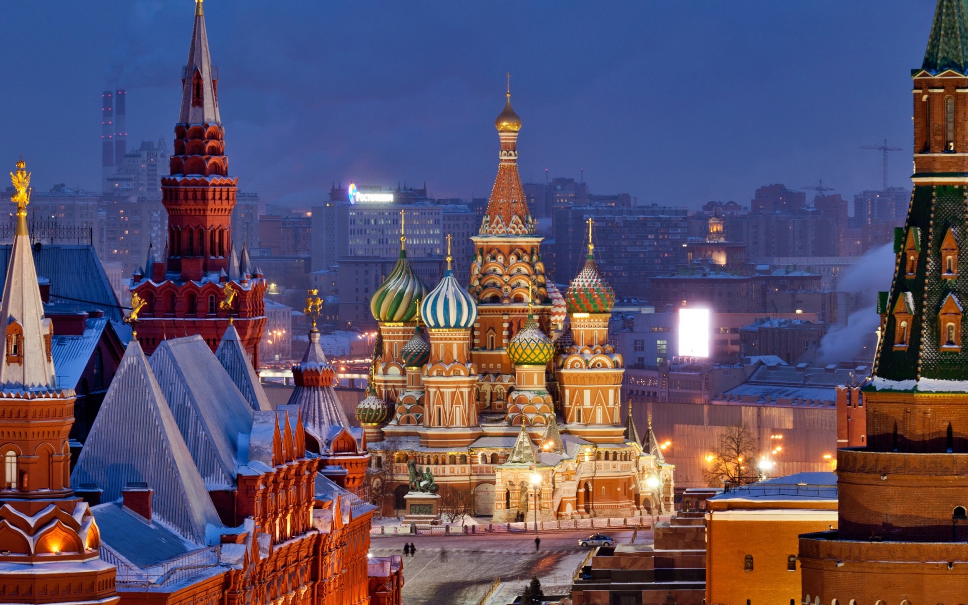 Download mobile wallpaper Religious, Saint Basil's Cathedral for free.