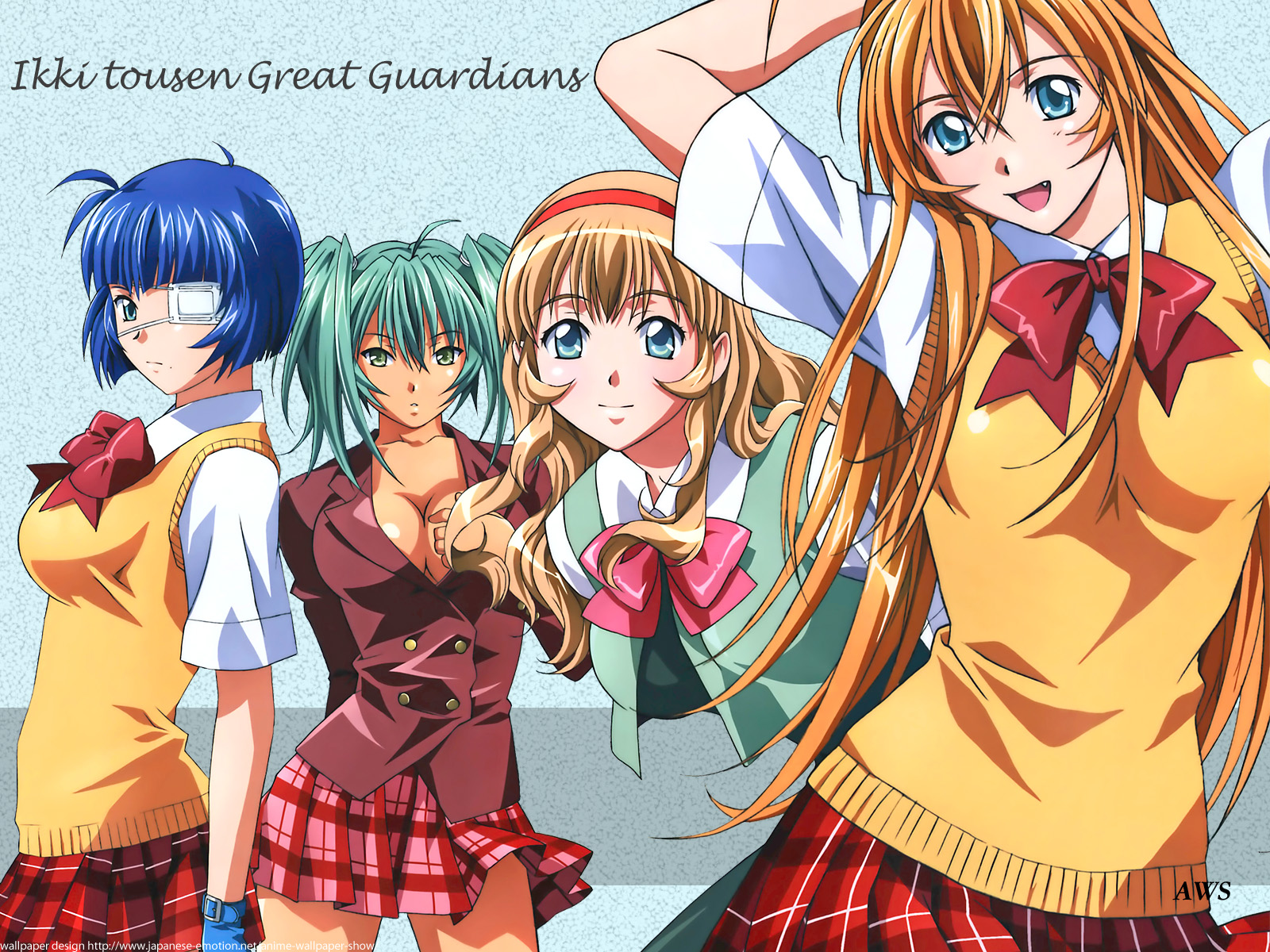 Free download wallpaper Anime, Ikki Tousen on your PC desktop