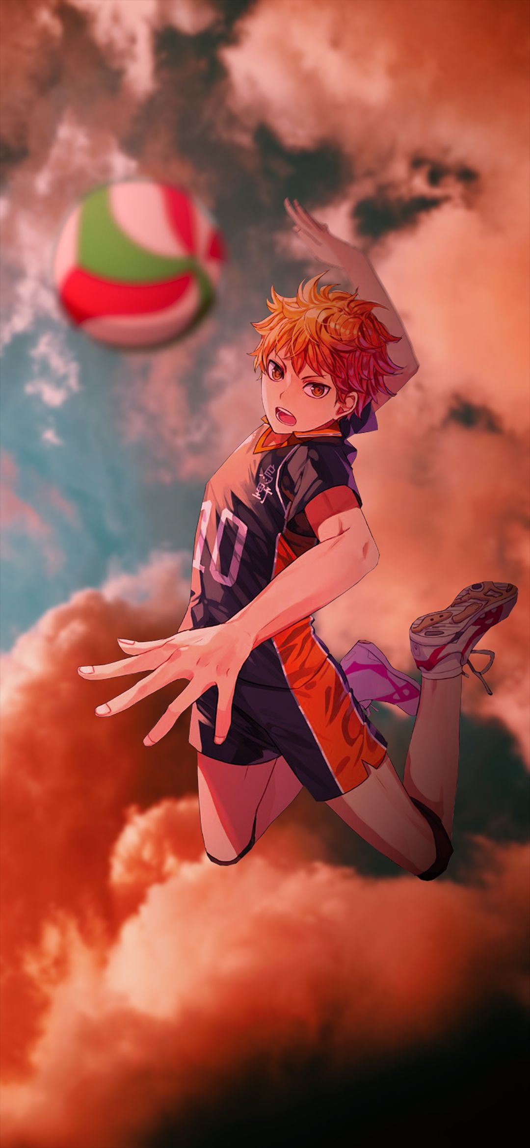 volleyball, shōyō hinata, haikyu!!, haikyū!!, anime, sneakers HD wallpaper