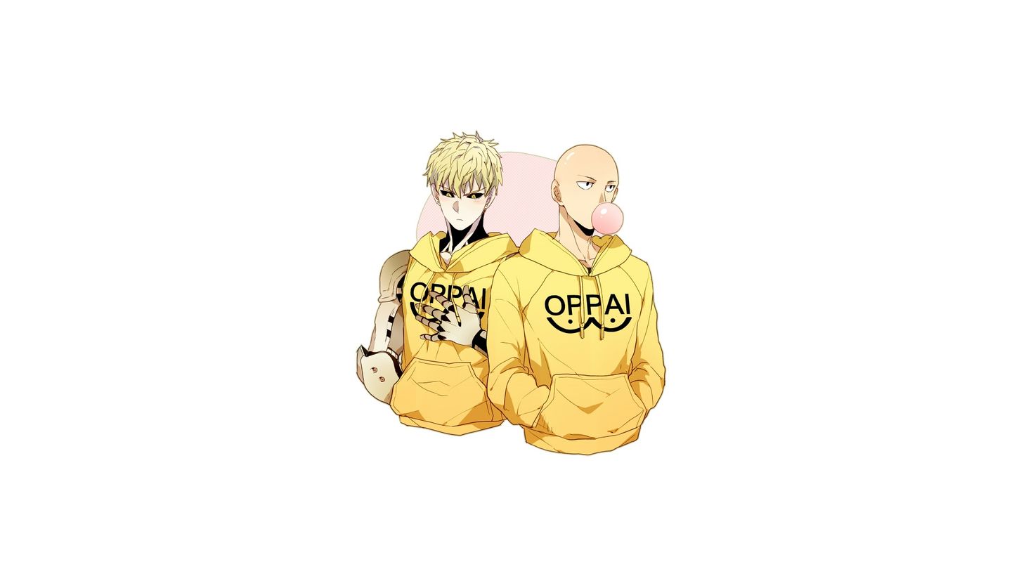 anime, one punch man, <b>genos</b> (one punch man), <b>saitama</b> (one punch man) .